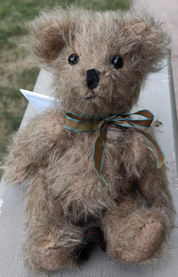 Brown Peter - 7" Mohair Bear by Canterbury Bears