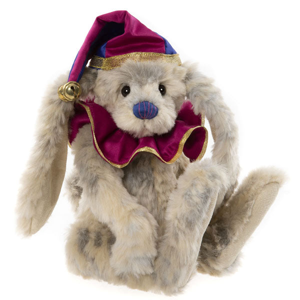 Grin - 14" Clown Rabbit by Charlie Bears