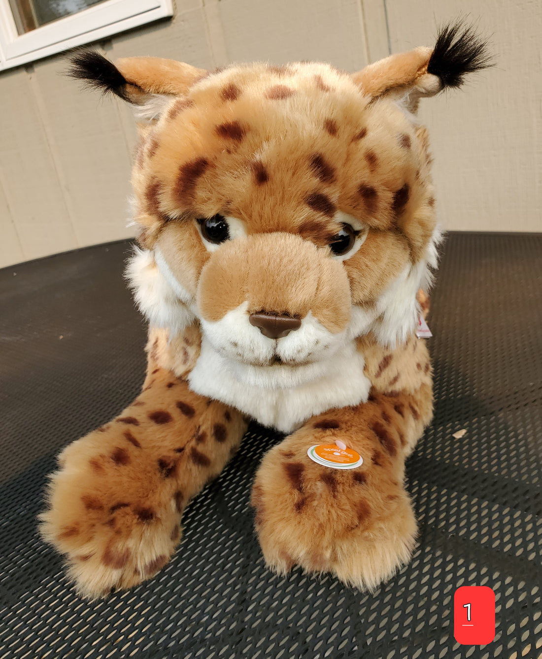 Lynx - 17.5" Non-Jointed Plush by Teddy Hermann