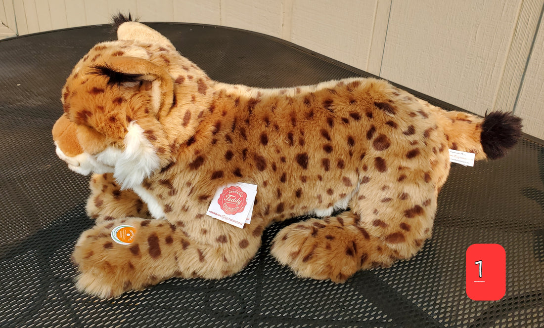 Lynx - 17.5" Non-Jointed Plush by Teddy Hermann