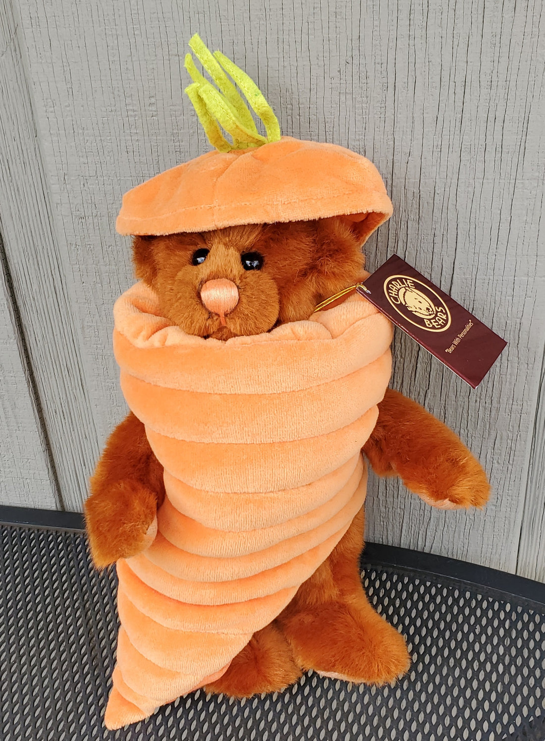 Chantenay - 11" Bear with Carrot Coat and Hat!