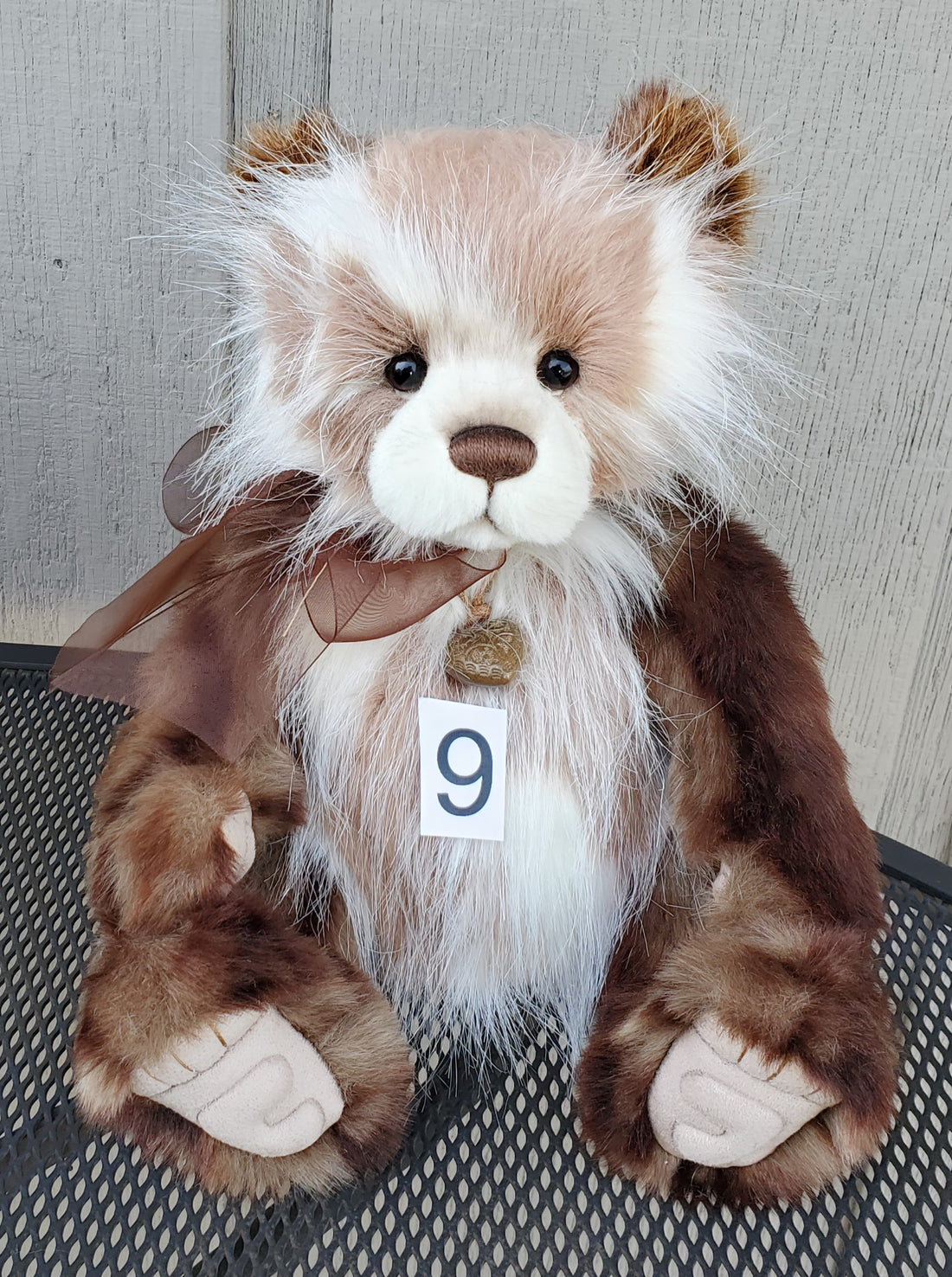 Kevin - 14.5" Bear w/ Multiple Kinds of Plush by Charlie Bears