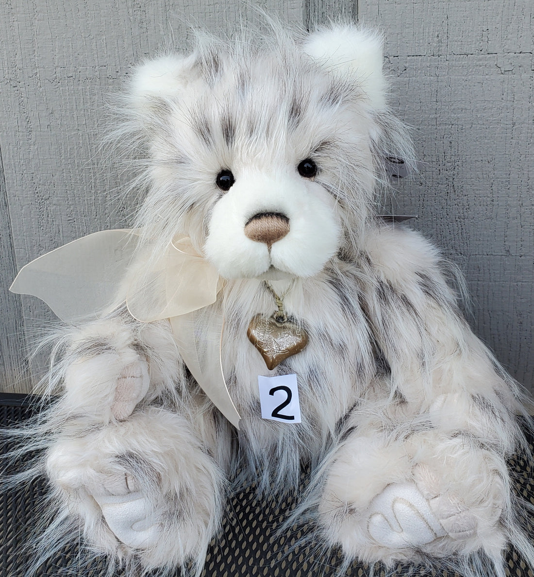 Dusty - 17" Specled Bear by Charlie Bears