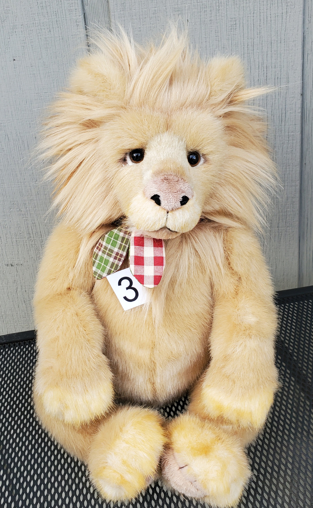 Pampas - 19" Non-Jointed Lion from Charlie Bears' Bearhouse Collection