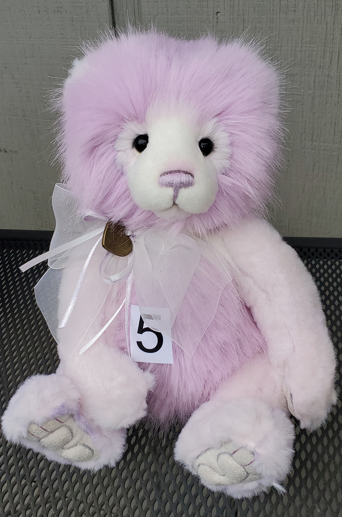 Monica - 12.5" Lavender Plush from Charlie Bears' Secret Collection