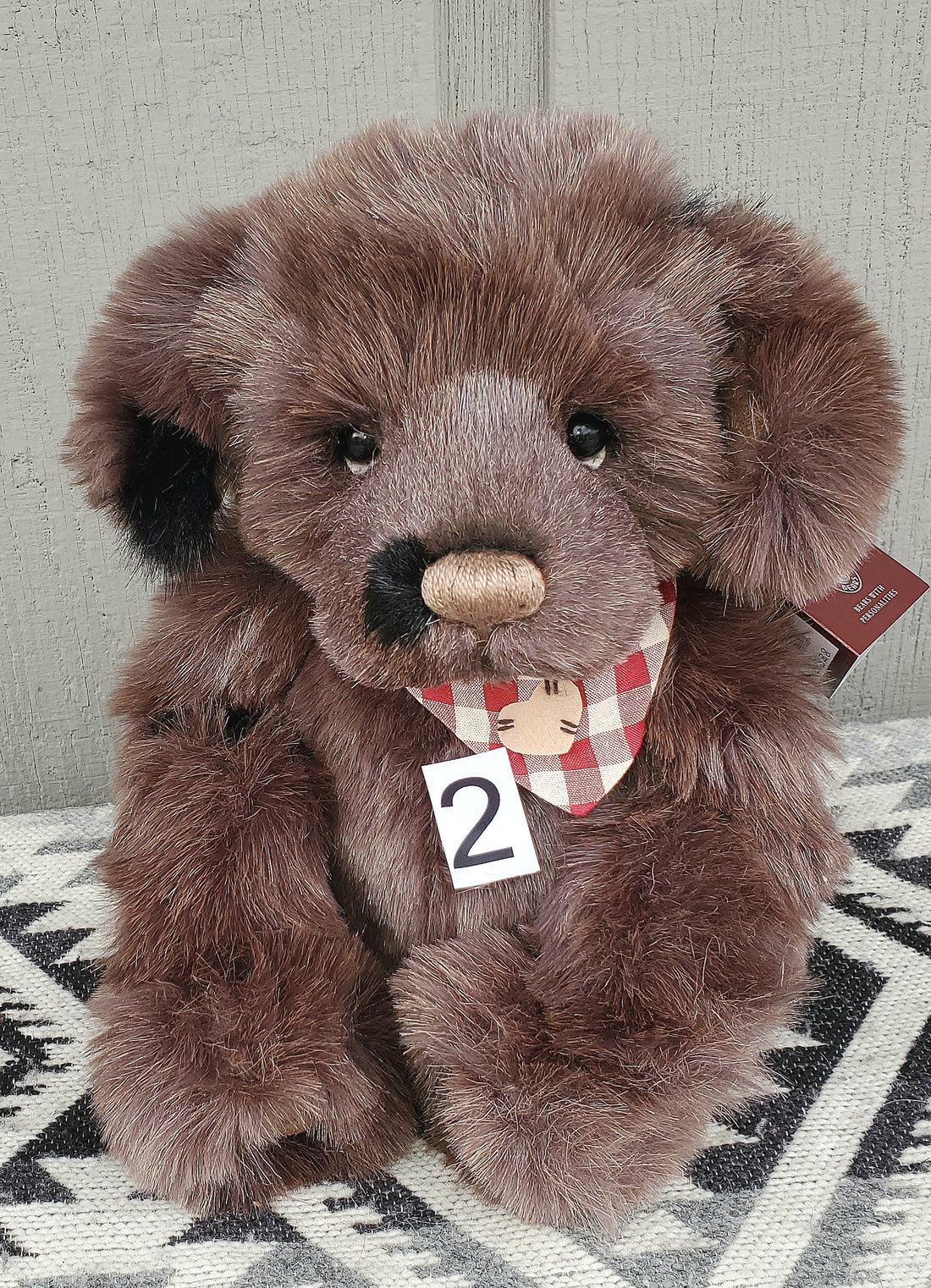Boomerang - 14.5" Brown Puppy by Charlie Bears