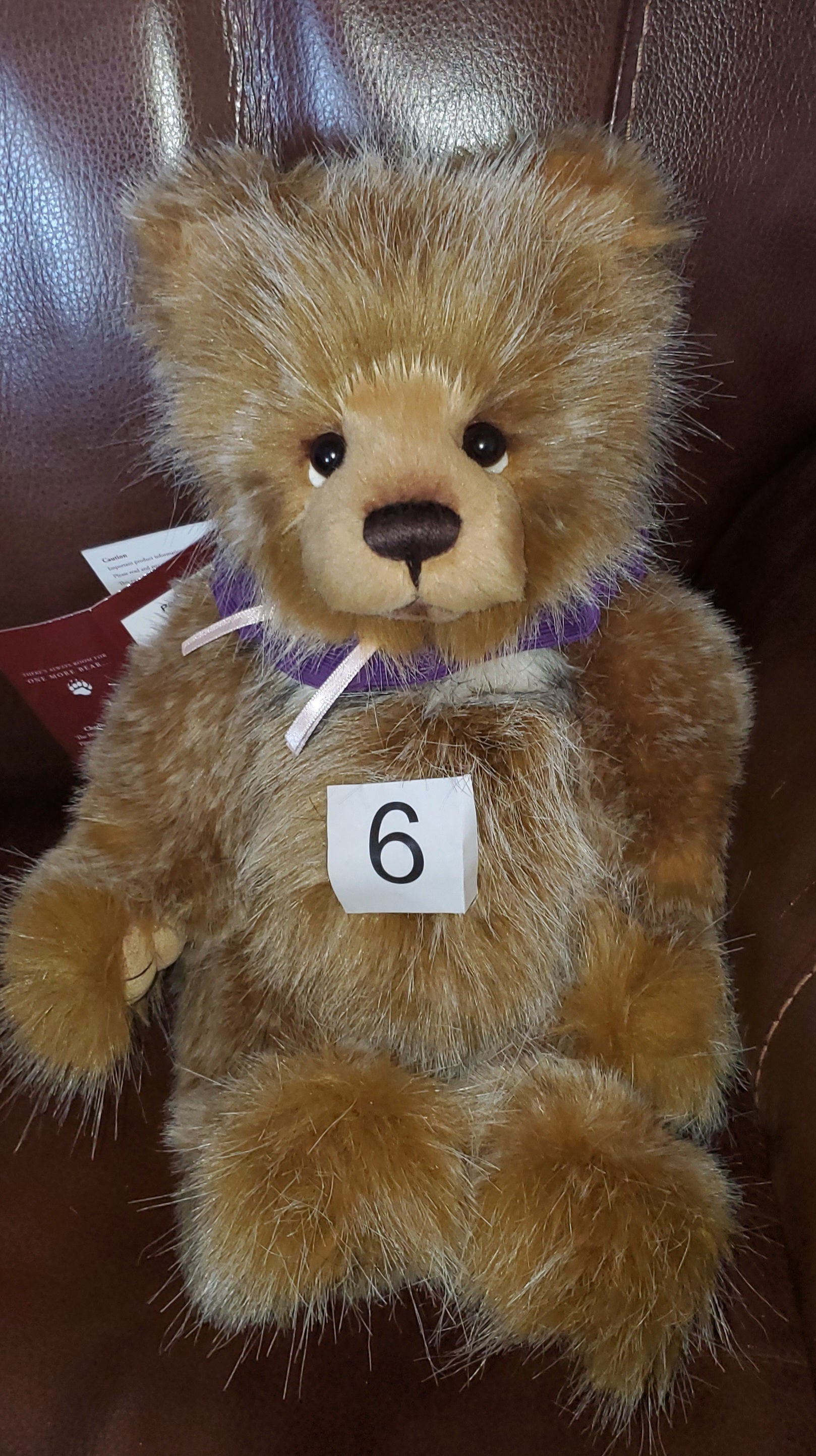 Pashmina - 15” Plush from Charlie Bears Secret Collection
