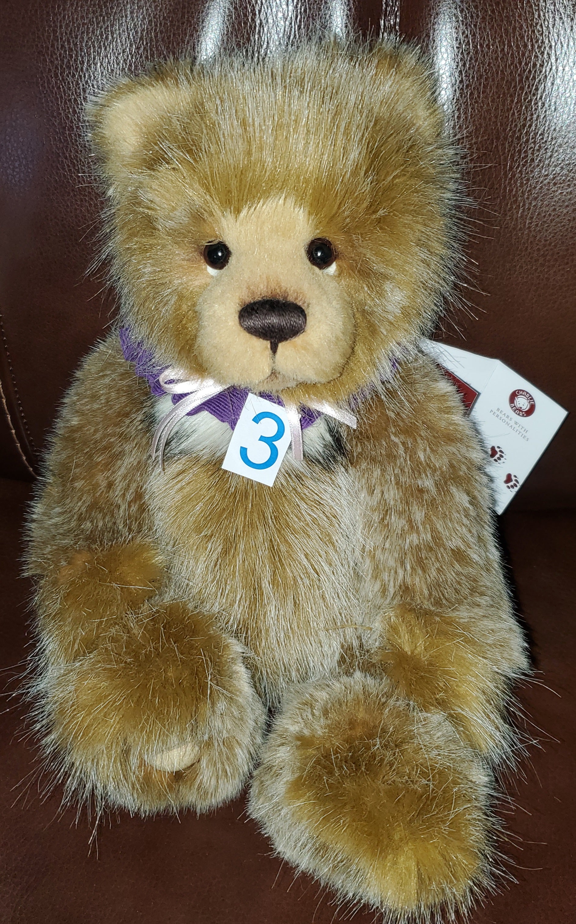 Pashmina - 15” Plush from Charlie Bears Secret Collection