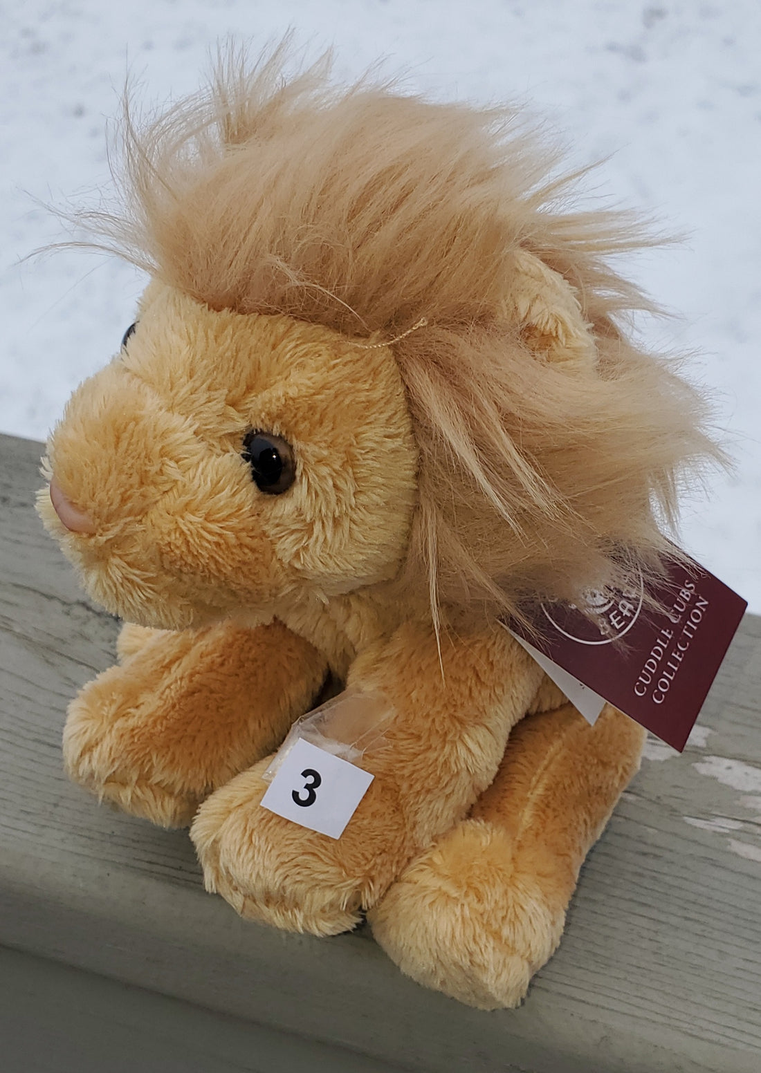 Lion - 5" Baby-Safe Cuddle Cubs Plush by Charlie Bears