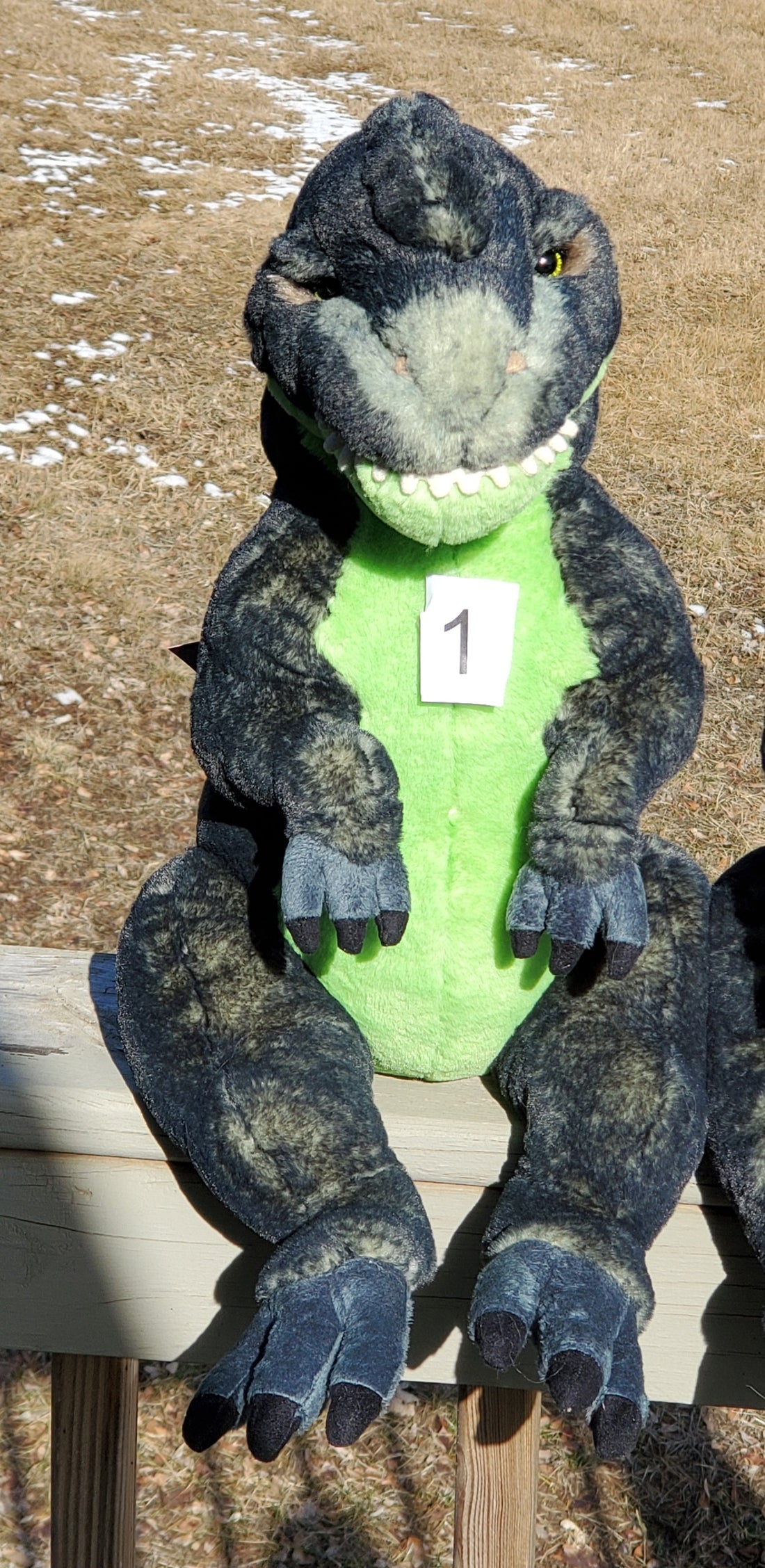 Hugh Mongous - 15" Non-Jointed Dinosaur by Charlie Bears