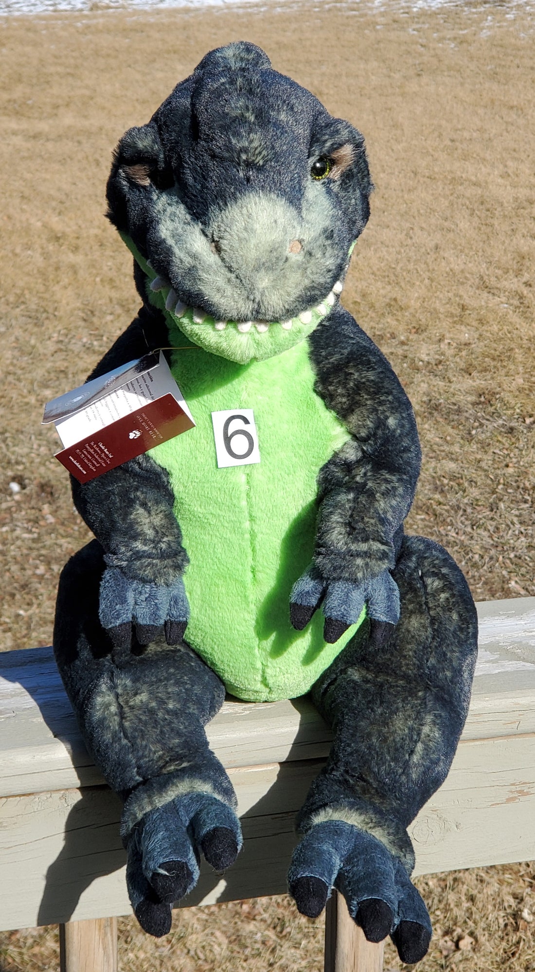 Hugh Mongous - 15" Non-Jointed Dinosaur by Charlie Bears