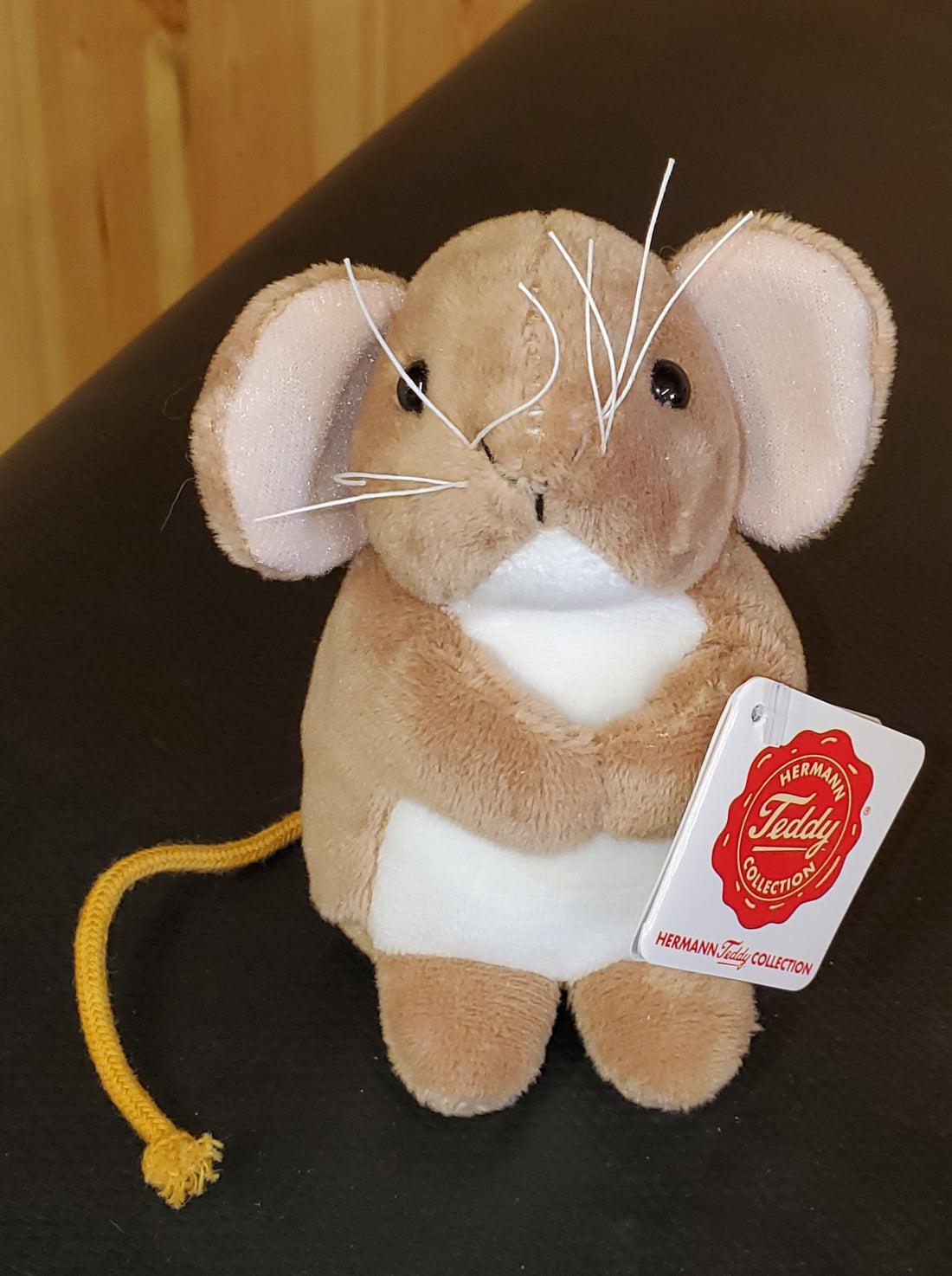Mouse Brown - 4" Plush from Teddy Hermann