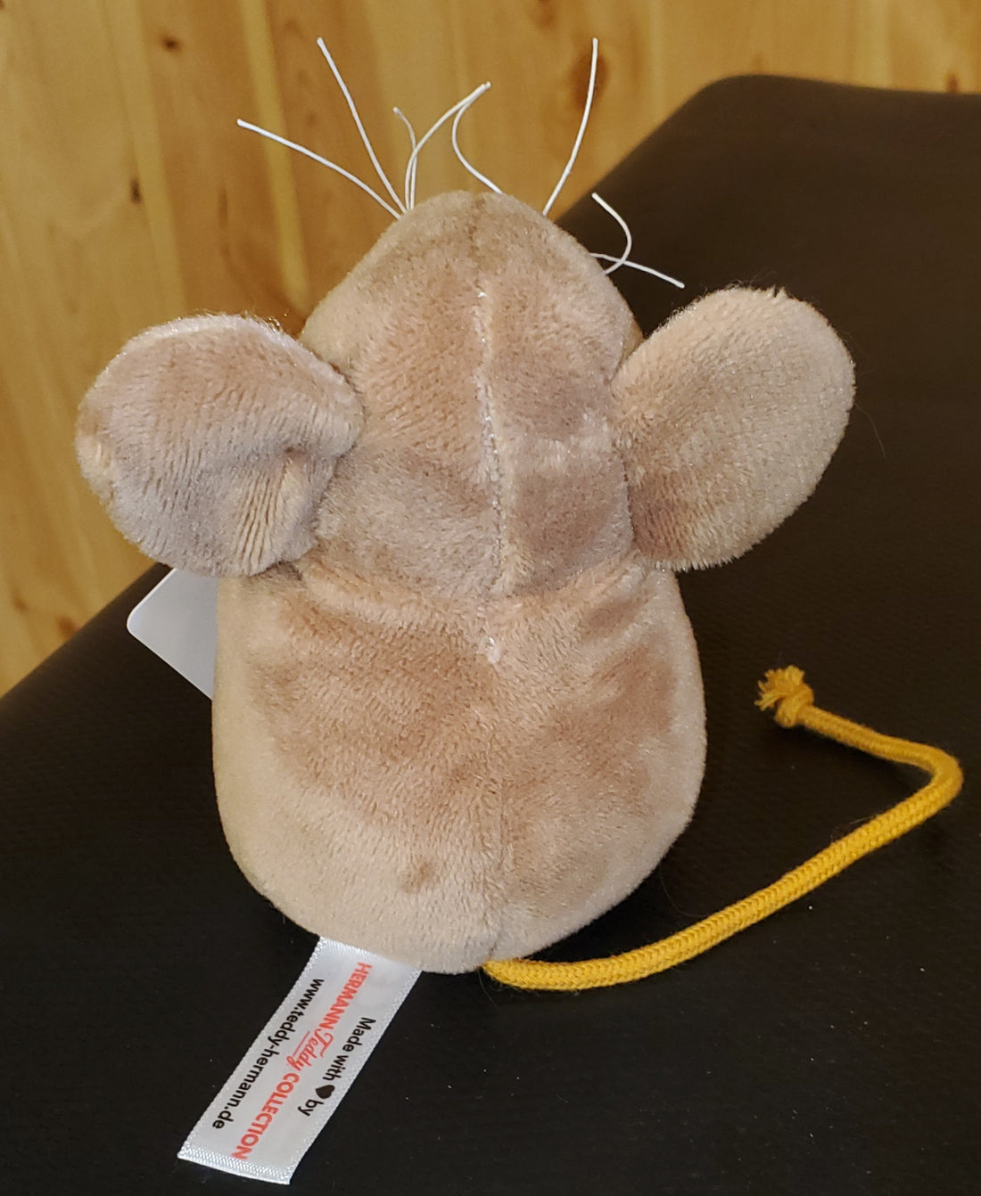 Mouse Brown - 4" Plush from Teddy Hermann