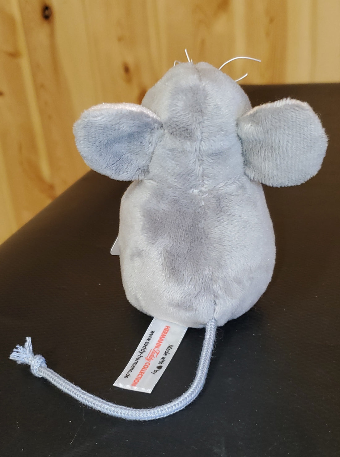 Mouse Grey - 4" Plush from Teddy Hermann