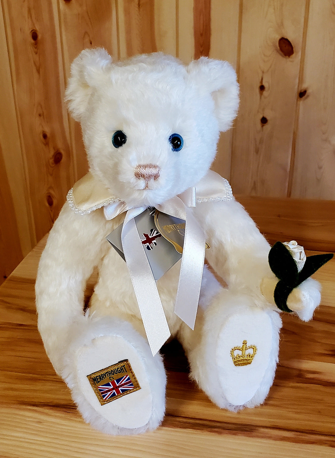 Diana, the People's Princess- 13" Mohair by Merrythought Bears