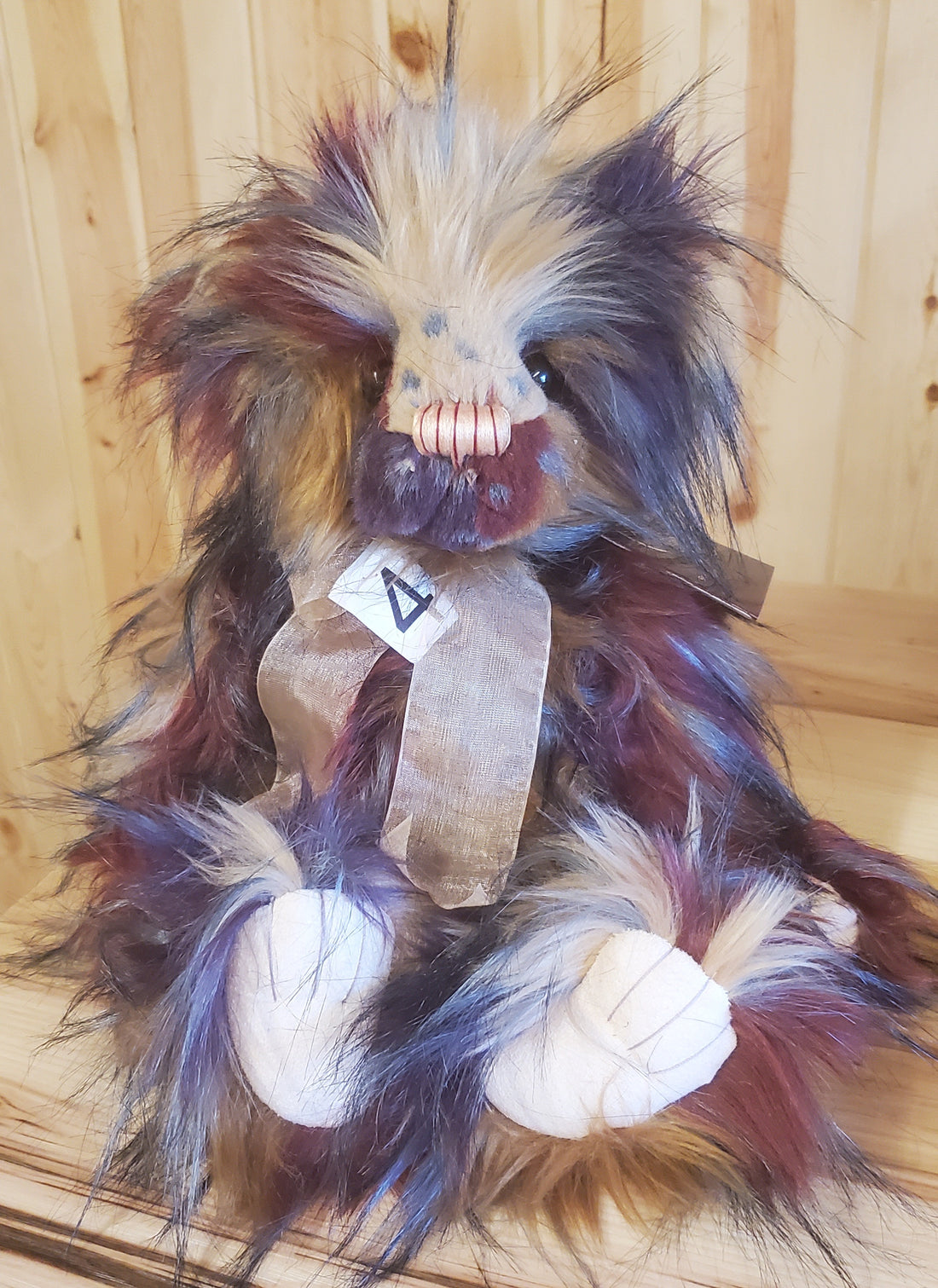 Mr. TWIST - 14" Long Haired Bear by Charlie Bears