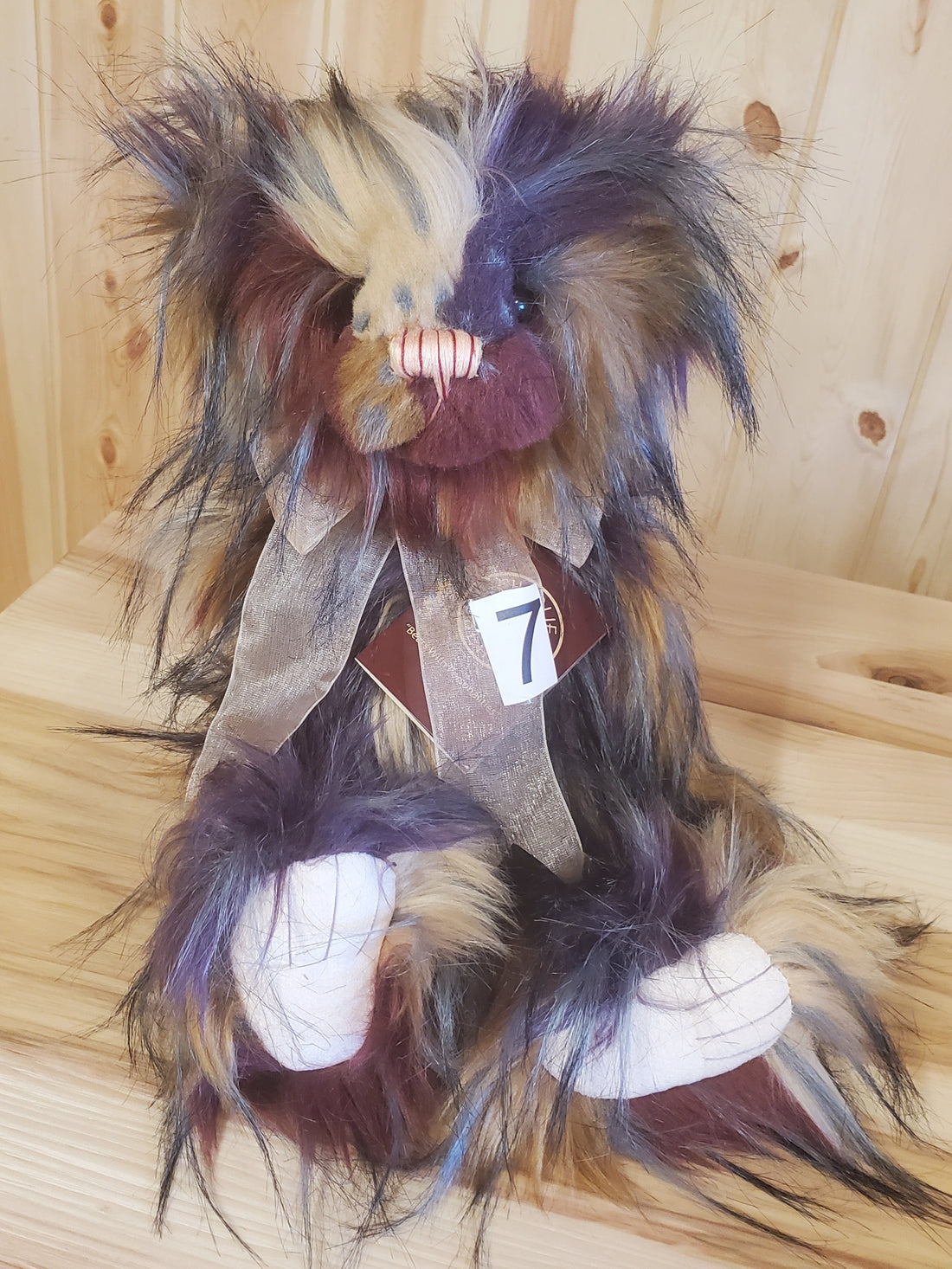 Mr. TWIST - 14" Long Haired Bear by Charlie Bears