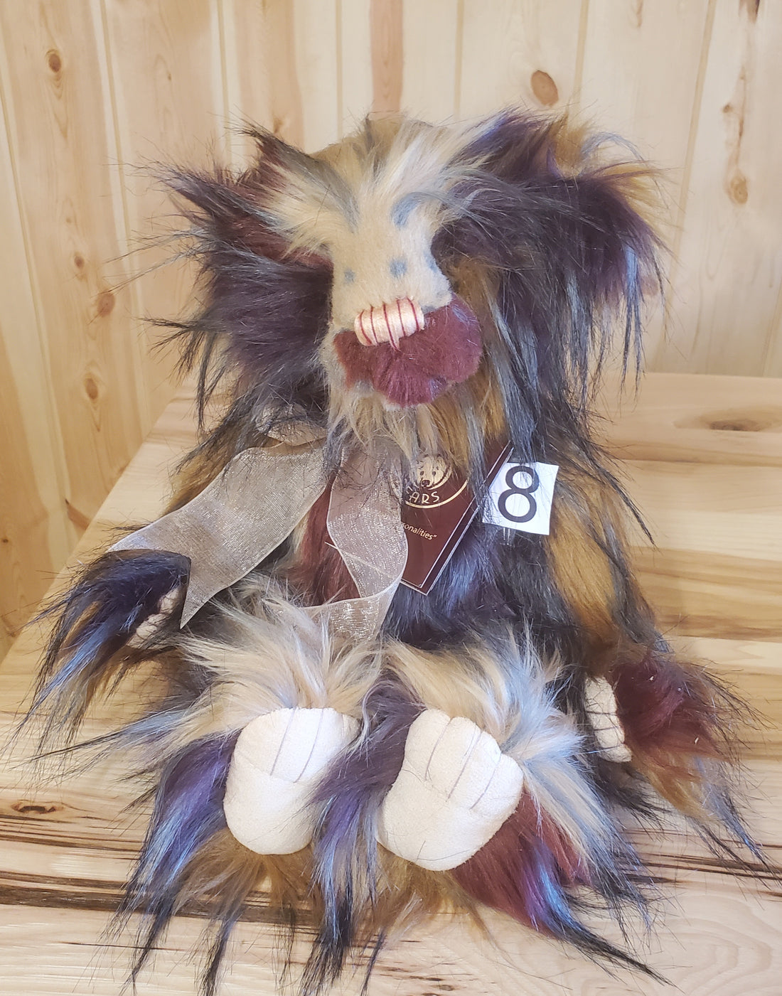 Mr. TWIST - 14" Long Haired Bear by Charlie Bears