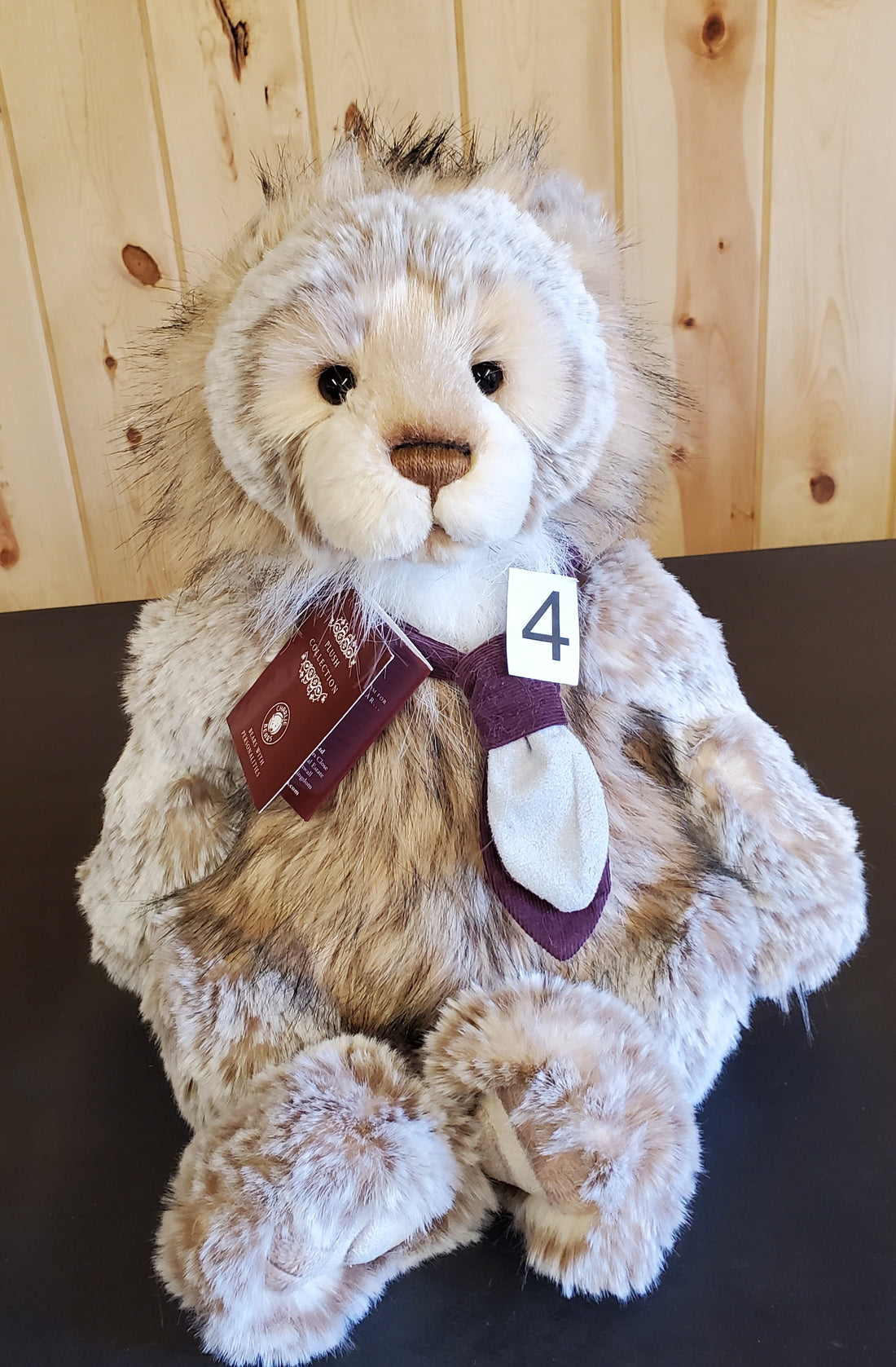 Linton - 17” Plush Bear from the Secret Collection by Charlie Bears