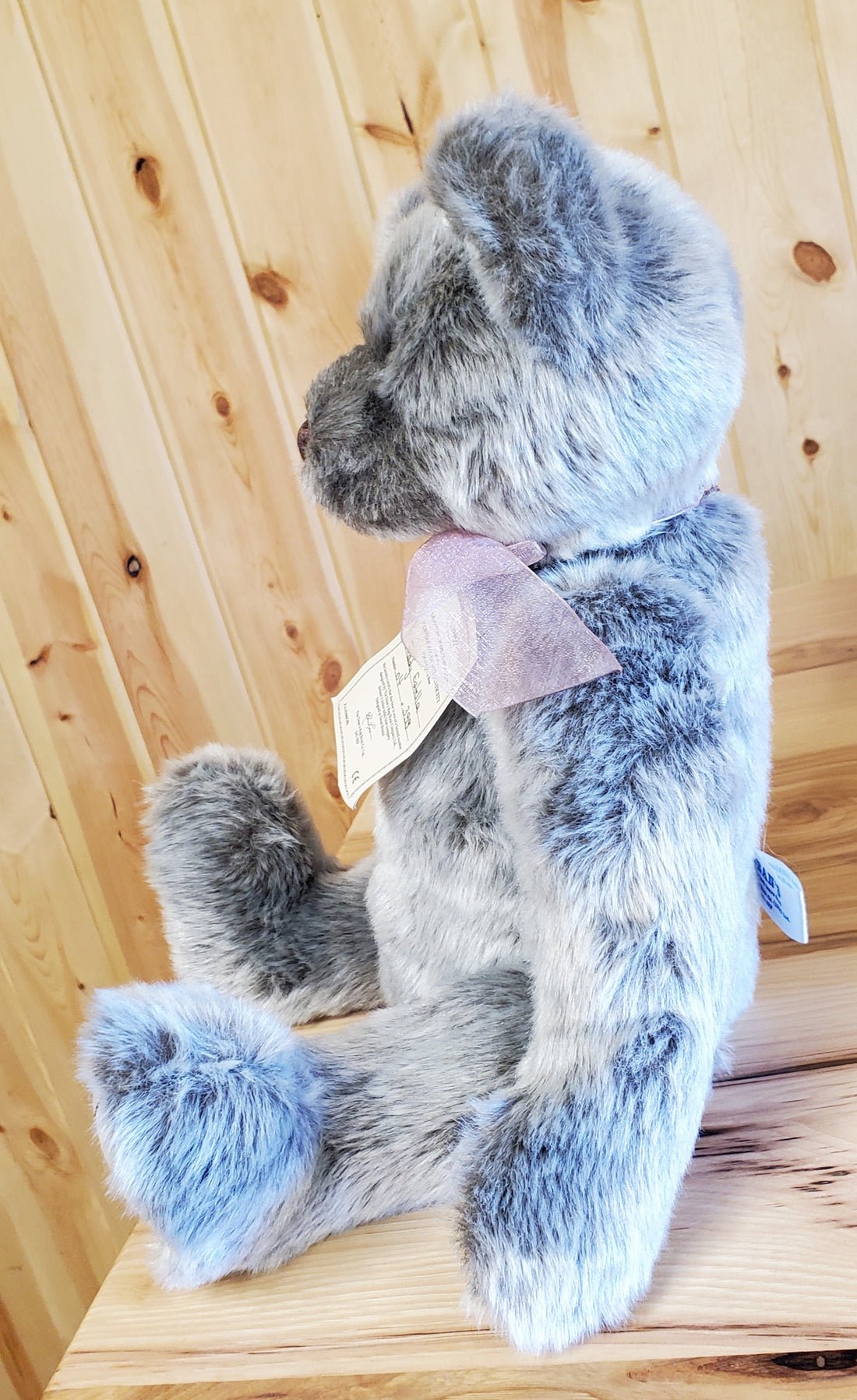 Estella Teddy - 17" Grey Plush - Dean's Bears/Clemens Spieltere