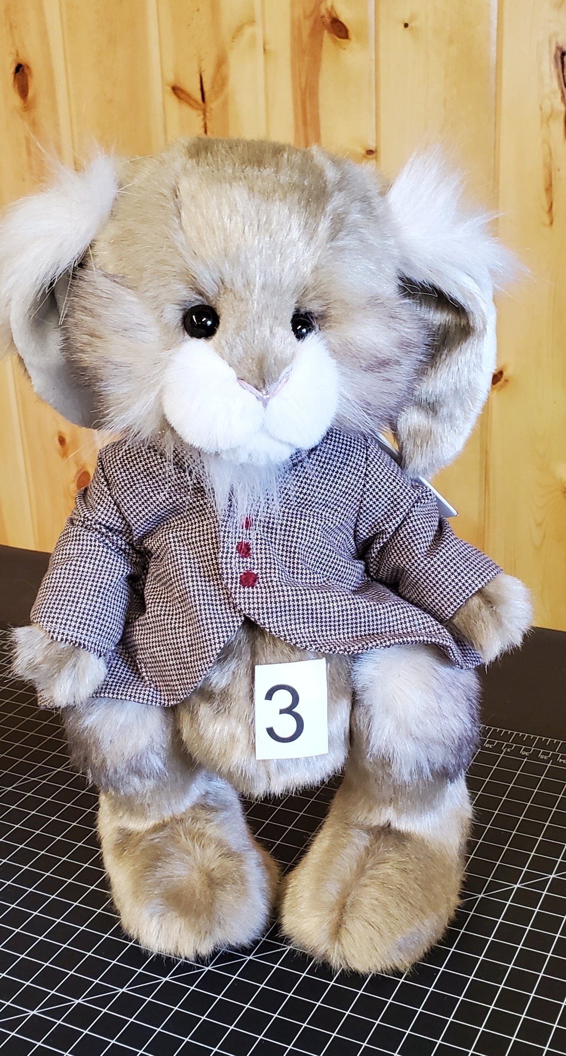 Snicket - 13” Plush Rabbit by Charlie Bears