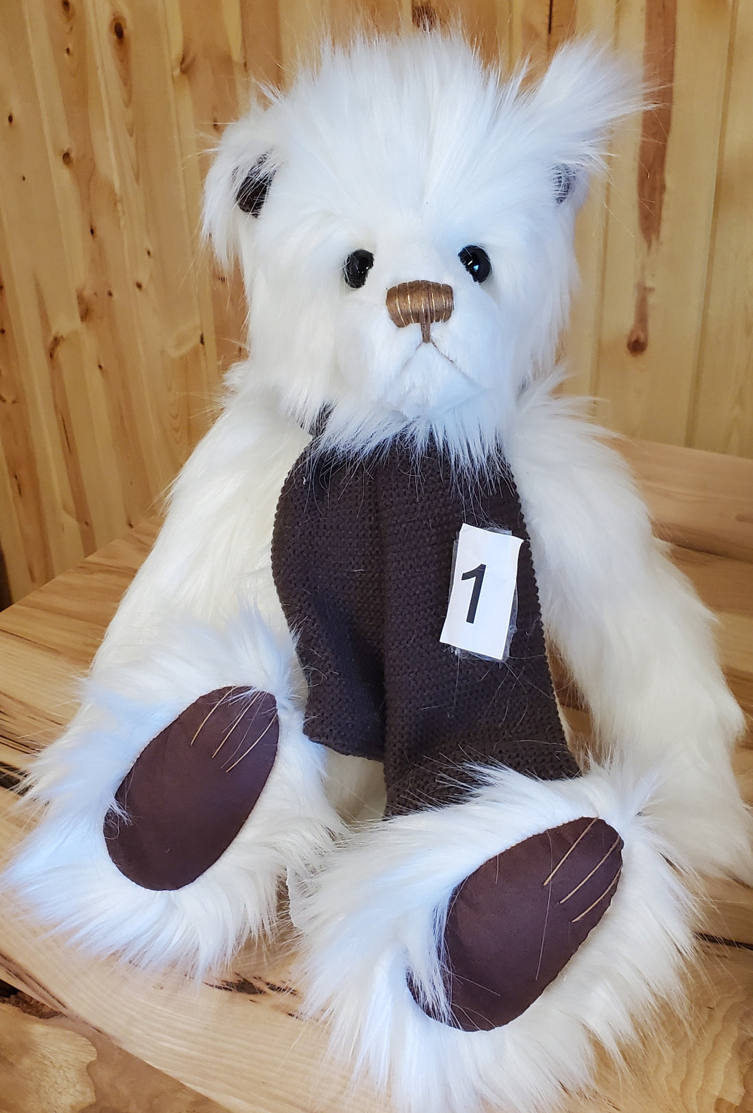 Jules - 18" White Bear from Charlie Bears