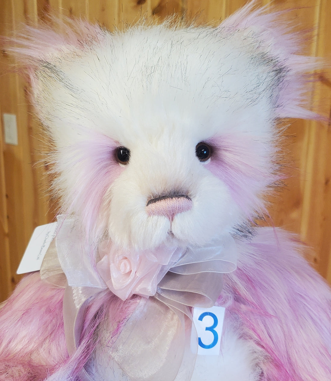 Lowra - 21" Plumo Bear from Charlie Bears Secret Collection