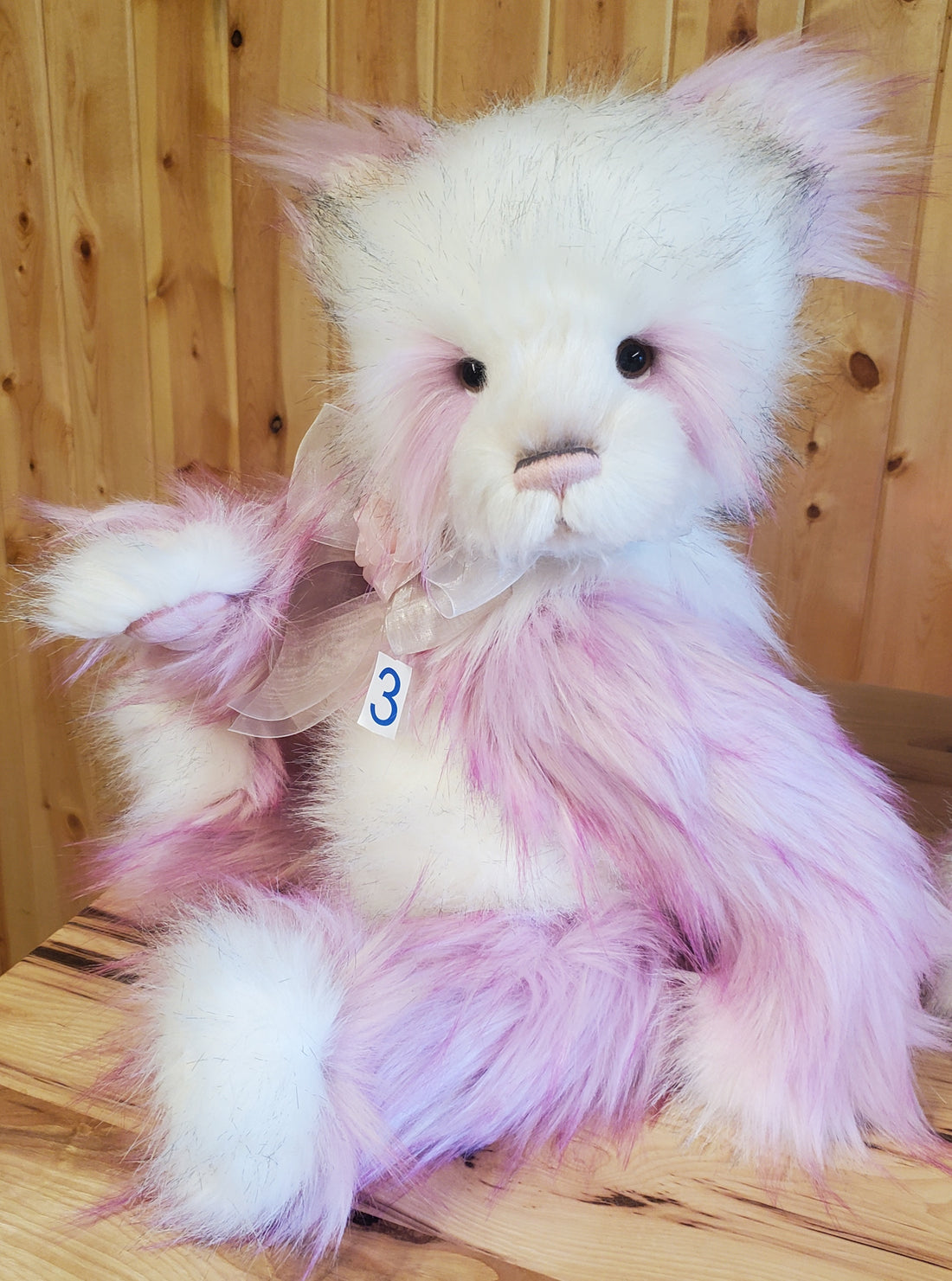 Lowra - 21" Plumo Bear from Charlie Bears Secret Collection