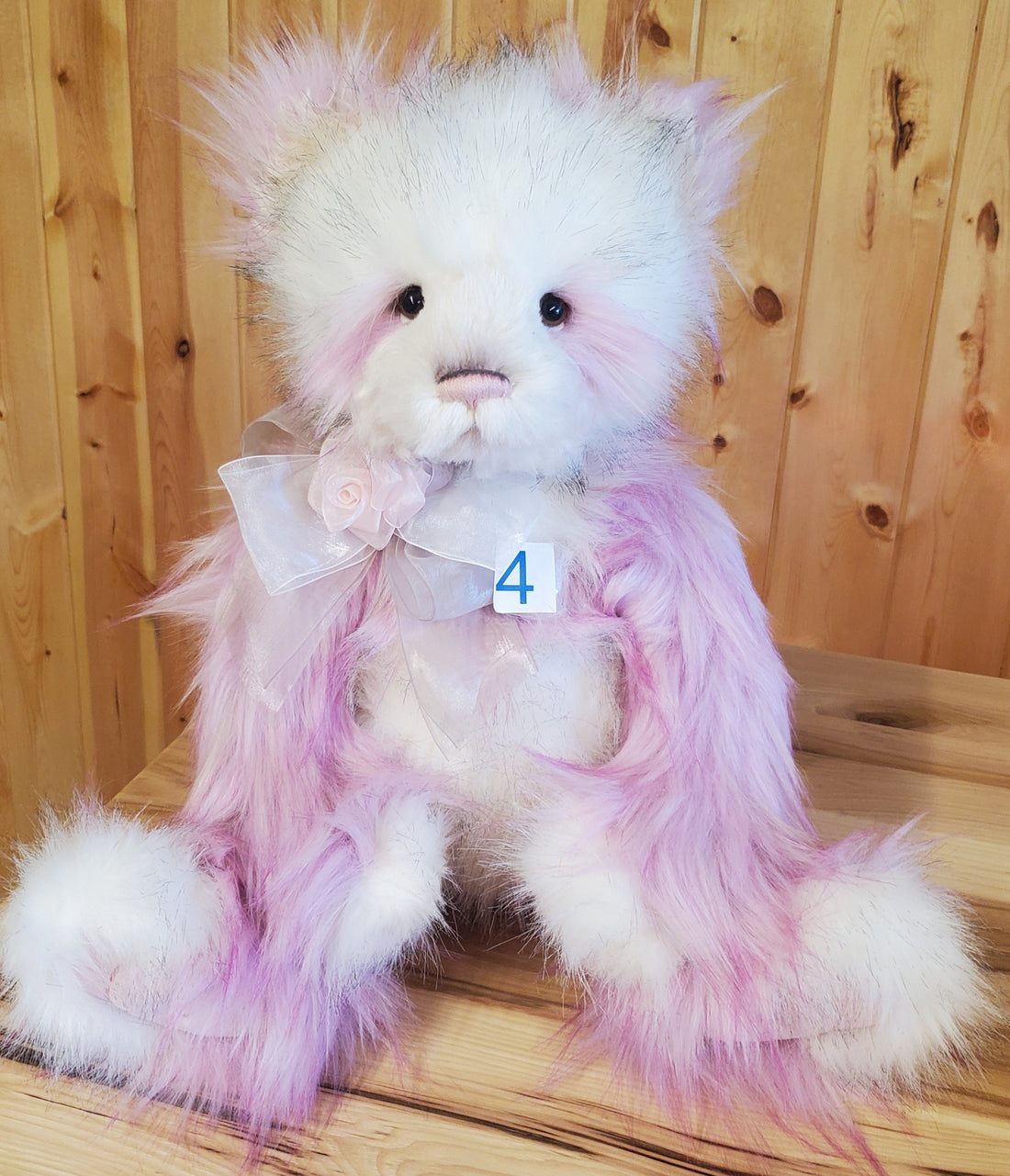 Lowra - 21" Plumo Bear from Charlie Bears Secret Collection