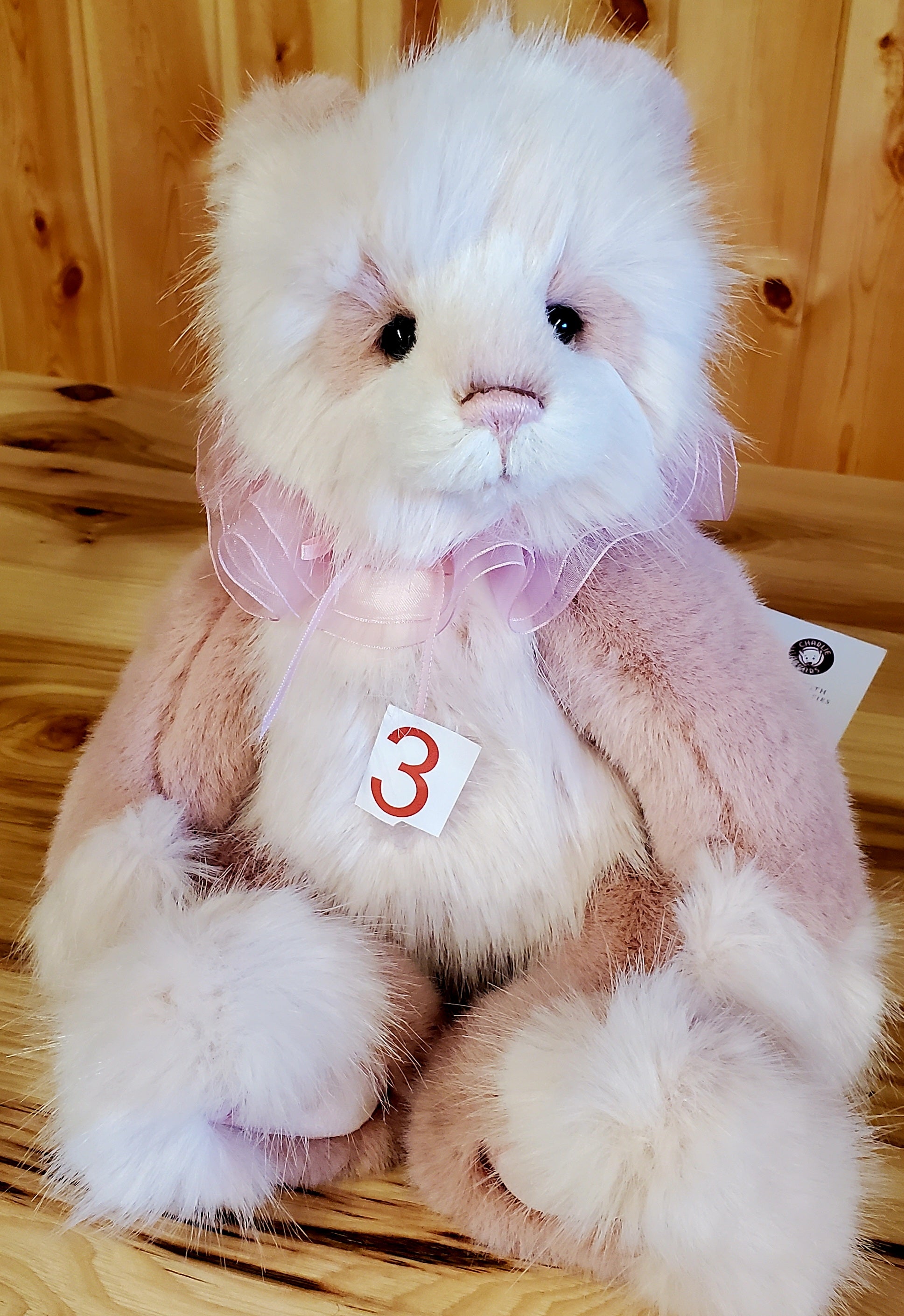 Charlie Bears Artio MINT mohair limited popular edition