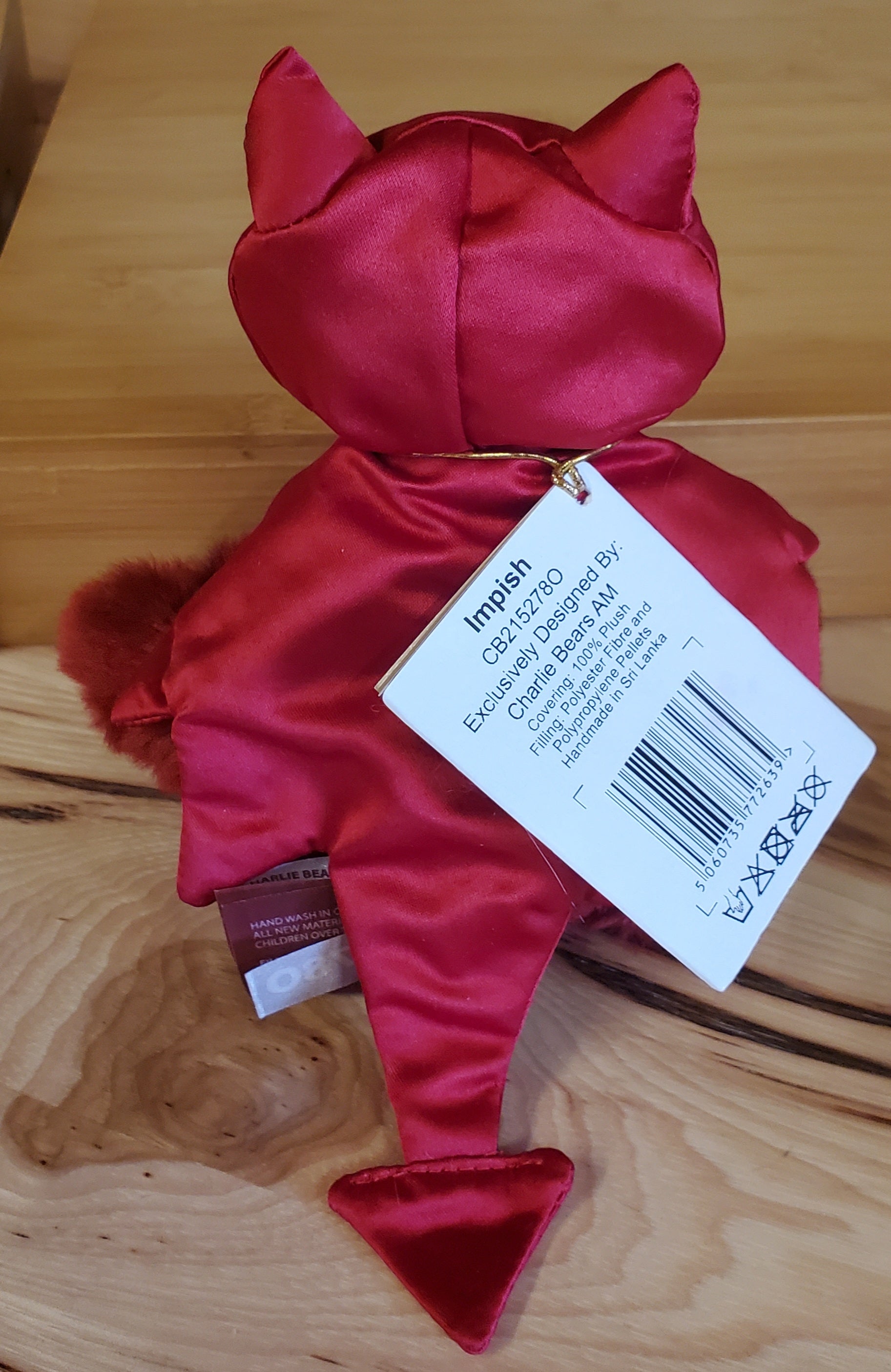 10月末まで。Steiff Little Devil テディベア　ハロウィン Steiff Teddy Bear Little Devil 18cm EAN028595 #5c14cd | eBay