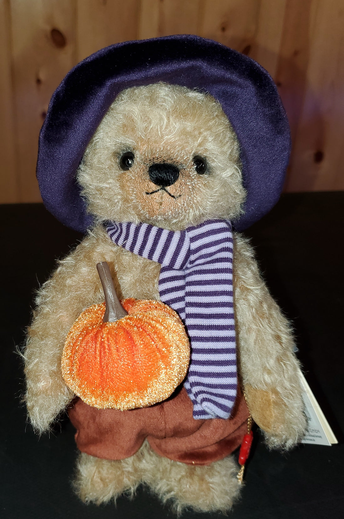 Halloween Bear for 2024 - 9.75" Mohair Bear by Teddy Hermann of Germany