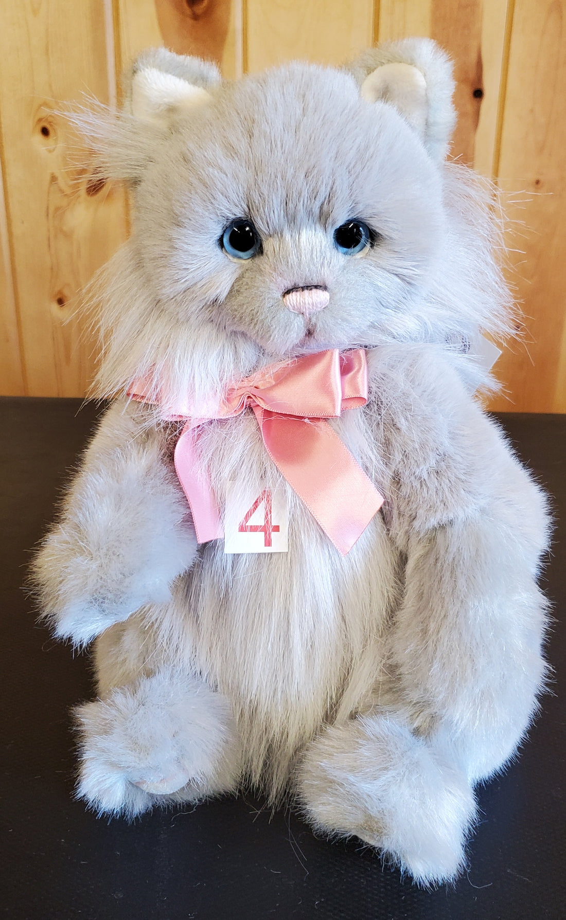 Dibbinsdale - 14" Super Soft Grey Cat by Charlie Bears