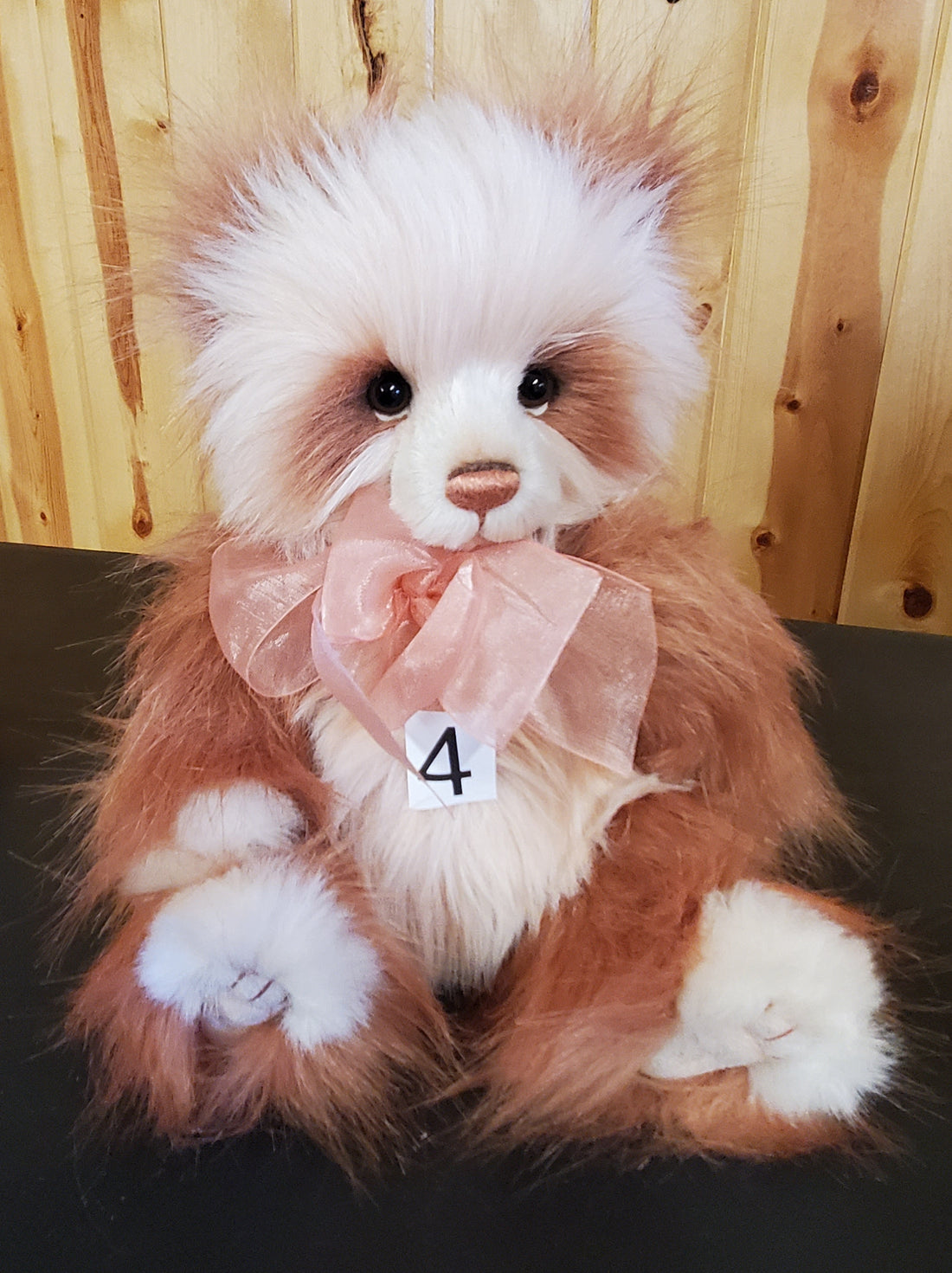 Sophia - 15" Secret Collection Peach Panda by Charlie Bears