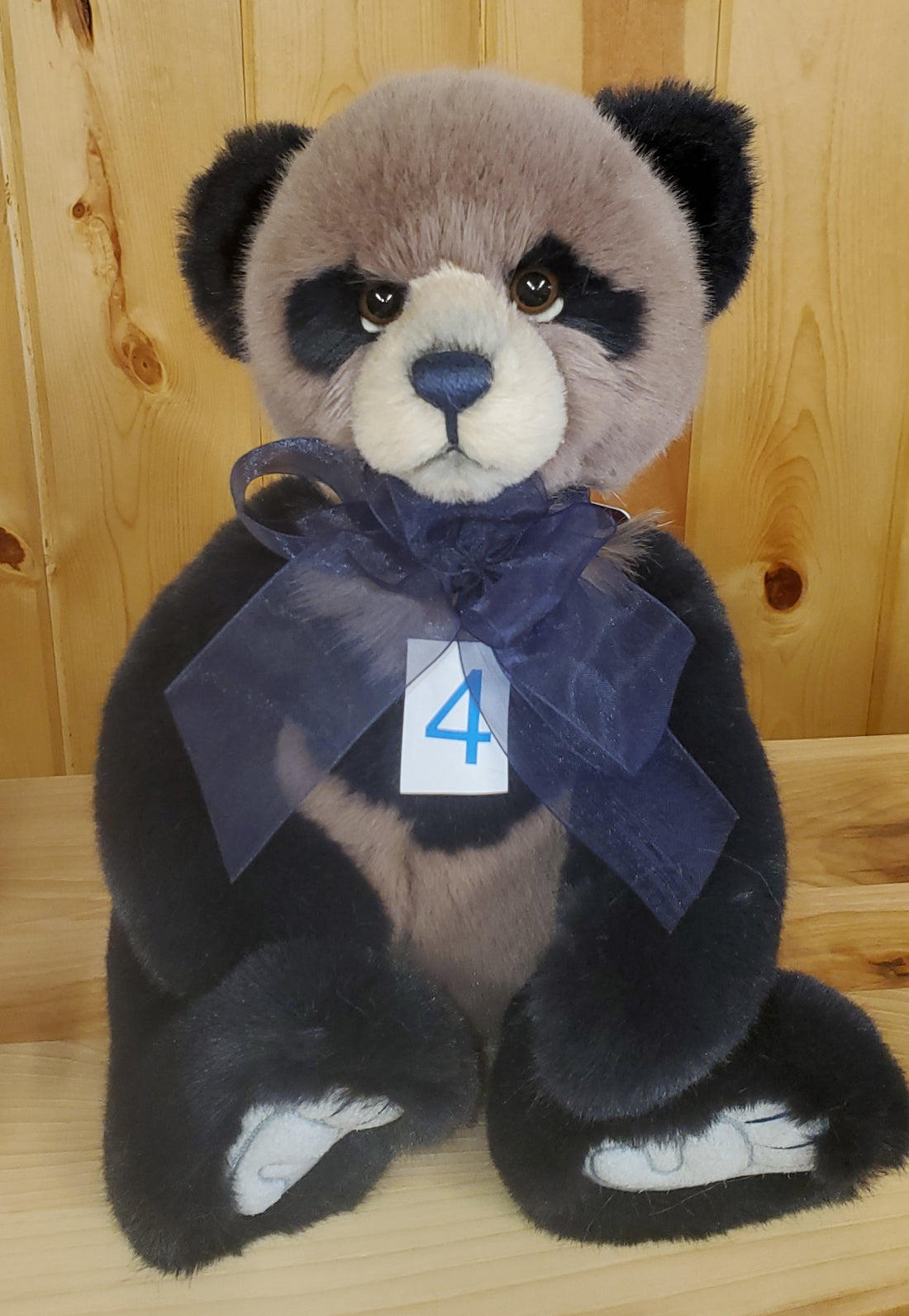 Chess - 13" Super Soft Plumo Panda by Charlie Bears