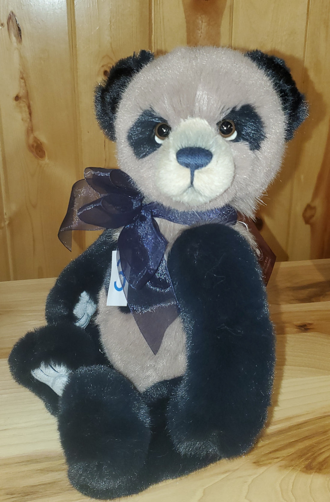 Chess - 13" Super Soft Plumo Panda by Charlie Bears