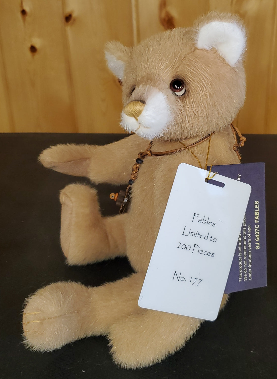 Fables - 11" Wool and Plush Bear - Isabelle Collection - 200 Made