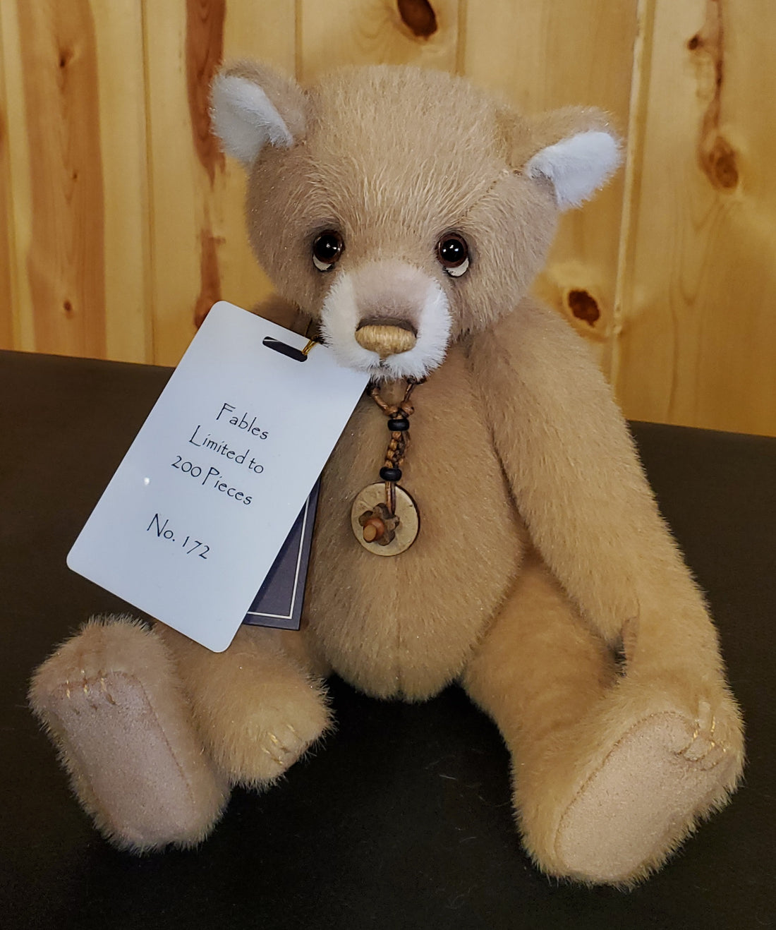 Fables - 11" Wool and Plush Bear - Isabelle Collection - 200 Made