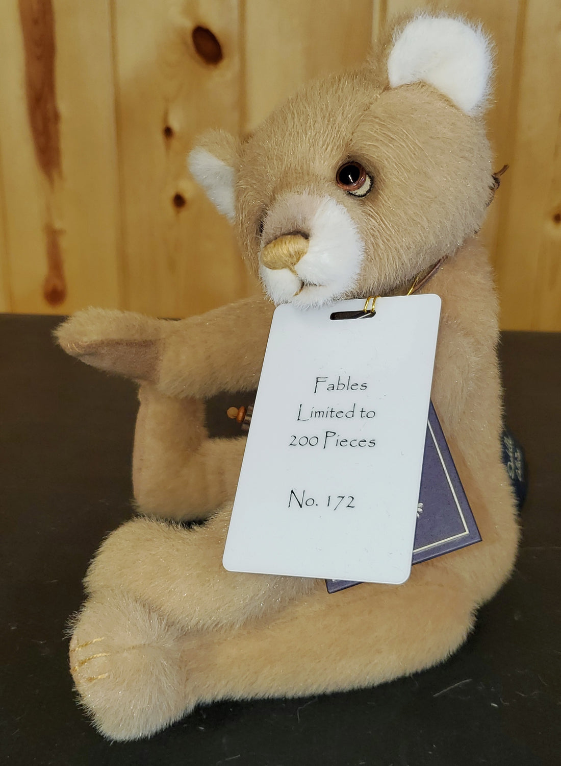 Fables - 11" Wool and Plush Bear - Isabelle Collection - 200 Made