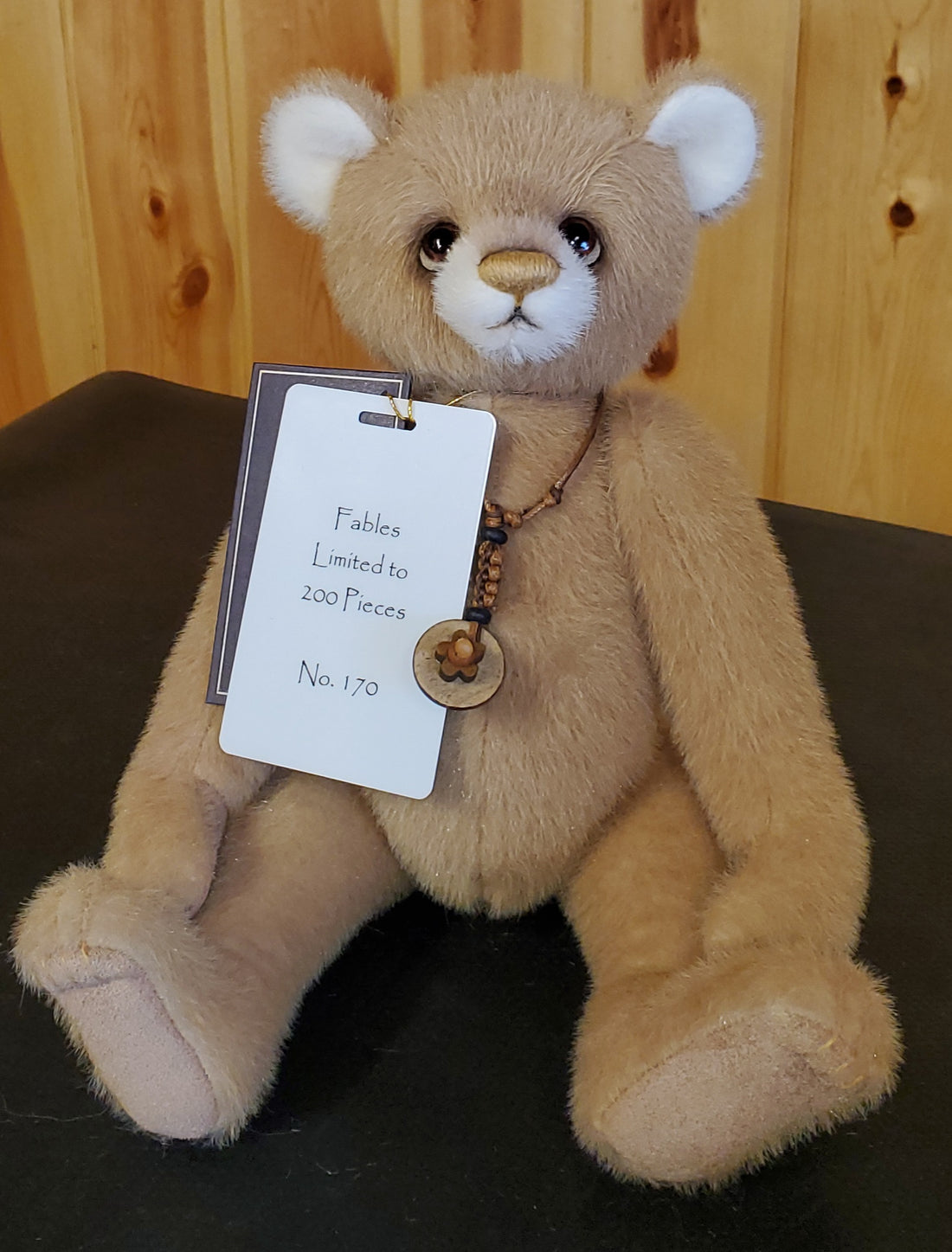 Fables - 11" Wool and Plush Bear - Isabelle Collection - 200 Made