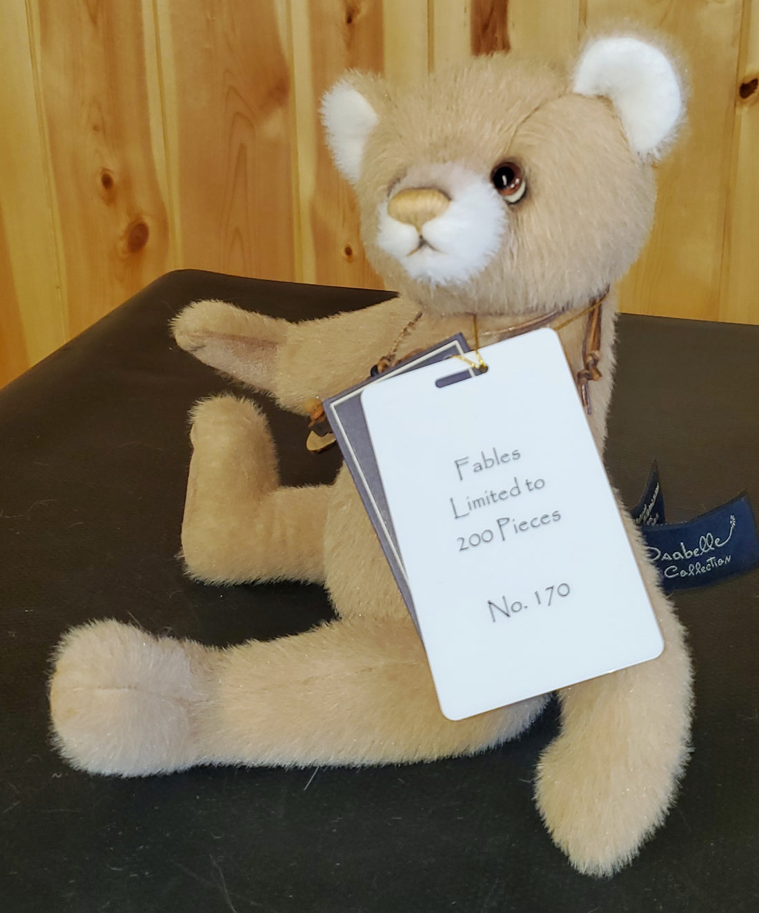 Fables - 11" Wool and Plush Bear - Isabelle Collection - 200 Made