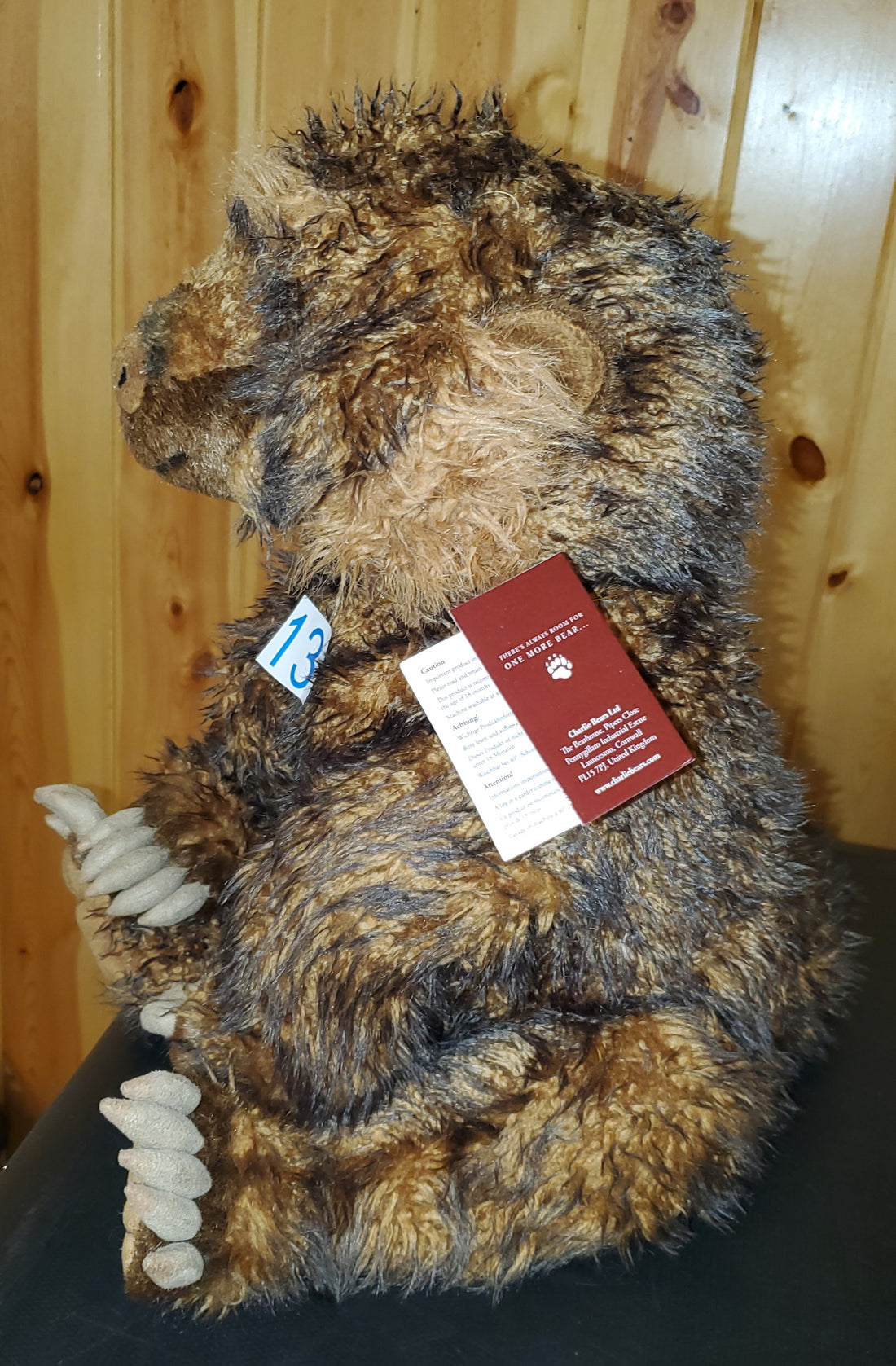 ATLAS - 15.5" Cave Bear - Charlie Bears' Bearhouse Collection