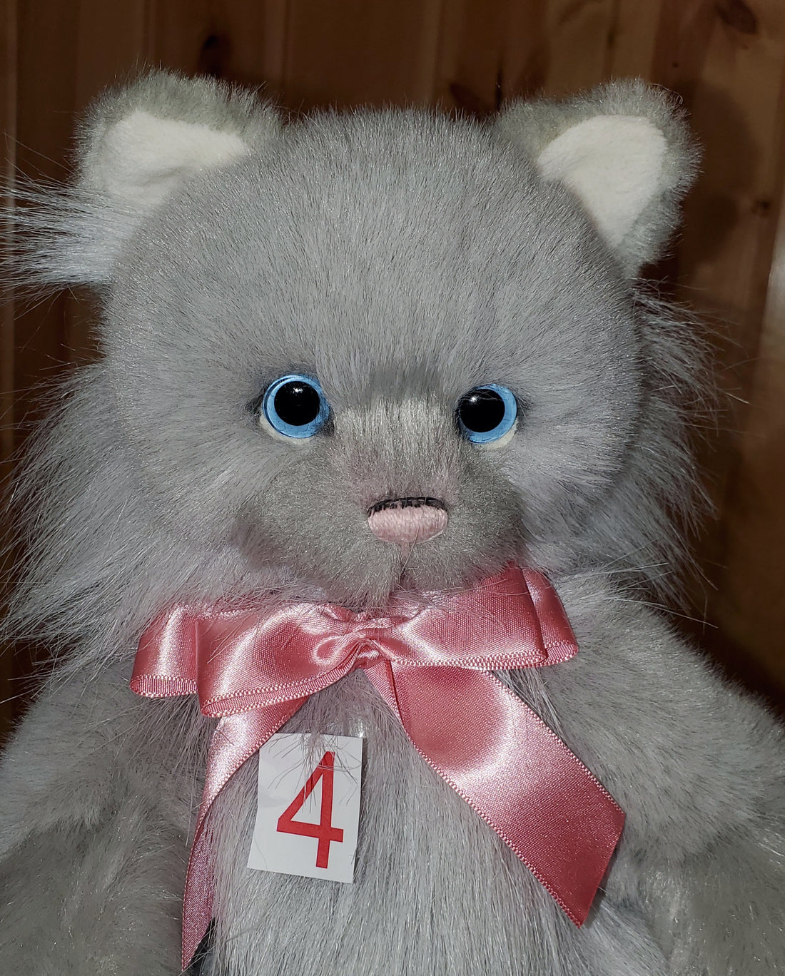 Dibbinsdale - 14" Super Soft Grey Cat by Charlie Bears