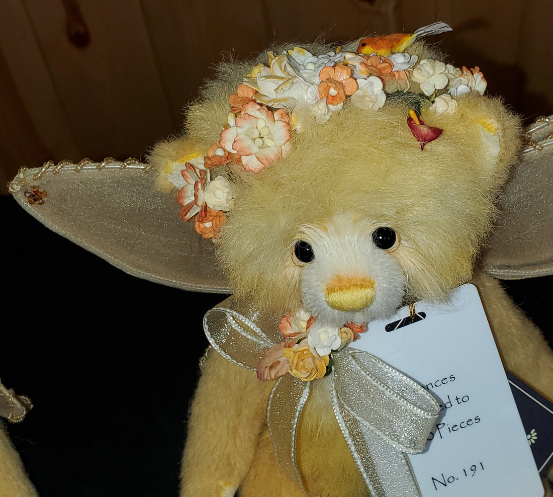 Frances - 10.5" Yellow Mohair Fairy Bear - Isabelle Collection - 300 Made