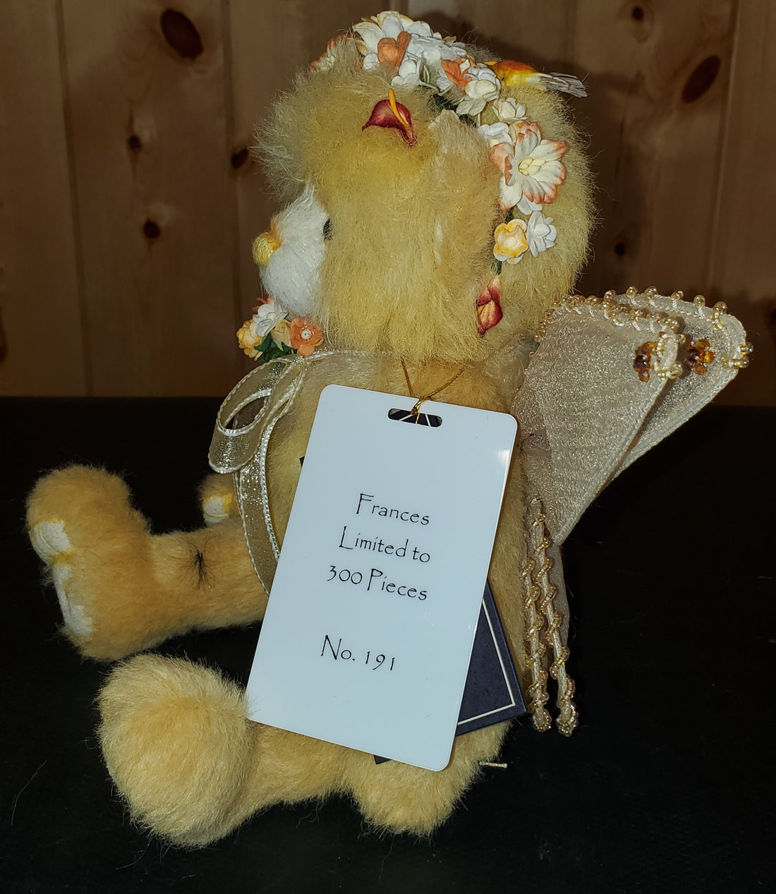 Frances - 10.5" Yellow Mohair Fairy Bear - Isabelle Collection - 300 Made