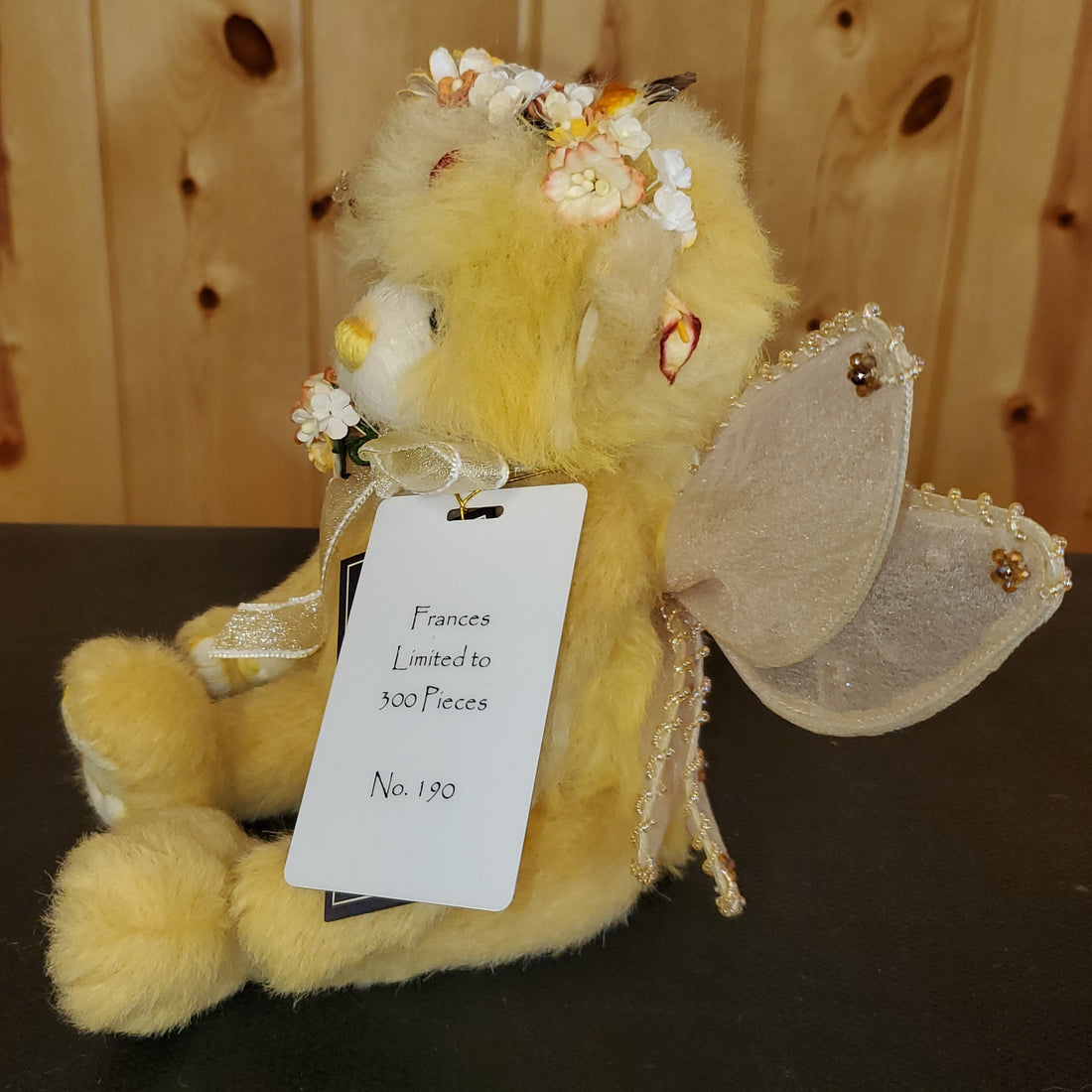 Frances - 10.5" Yellow Mohair Fairy Bear - Isabelle Collection - 300 Made