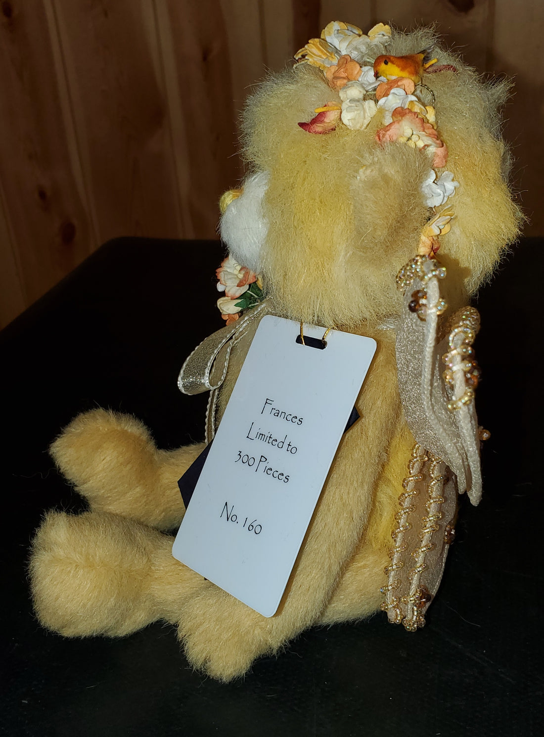 Frances - 10.5" Yellow Mohair Fairy Bear - Isabelle Collection - 300 Made