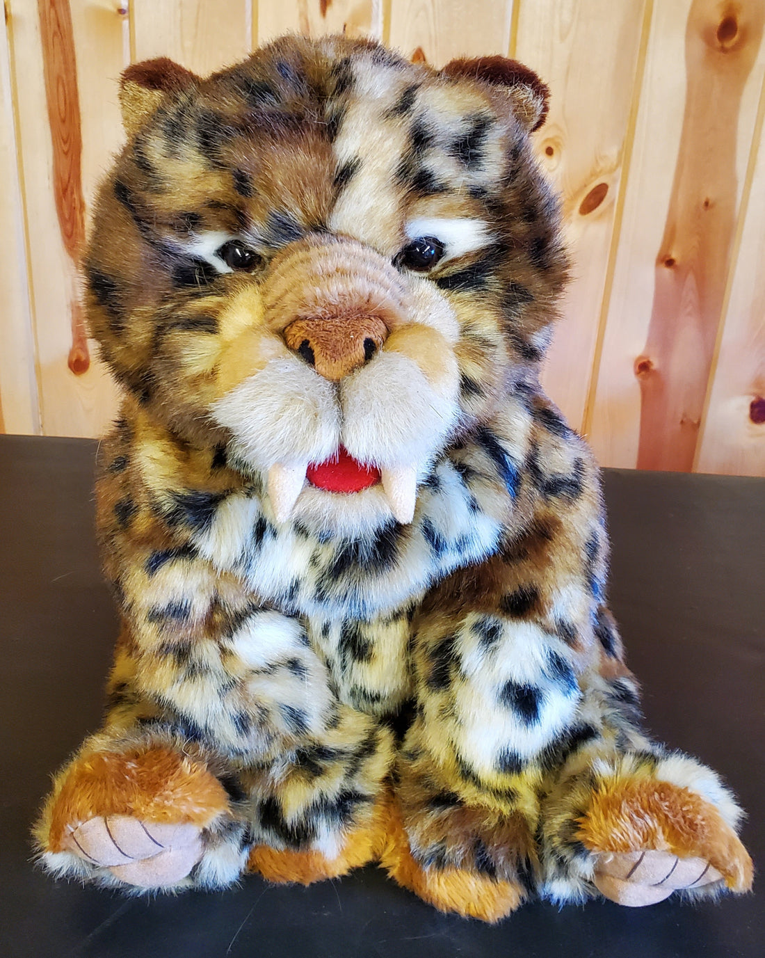 Fang - 14" Sabre Tooth Tiger from Charlie Bears' Bearhouse (Non-jointed) Collection