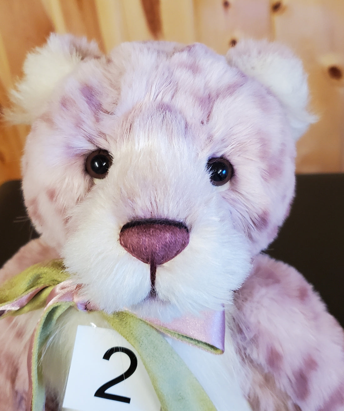 Fiddle Faddle - 15" Spotted Pink Feline by Charlie Bears