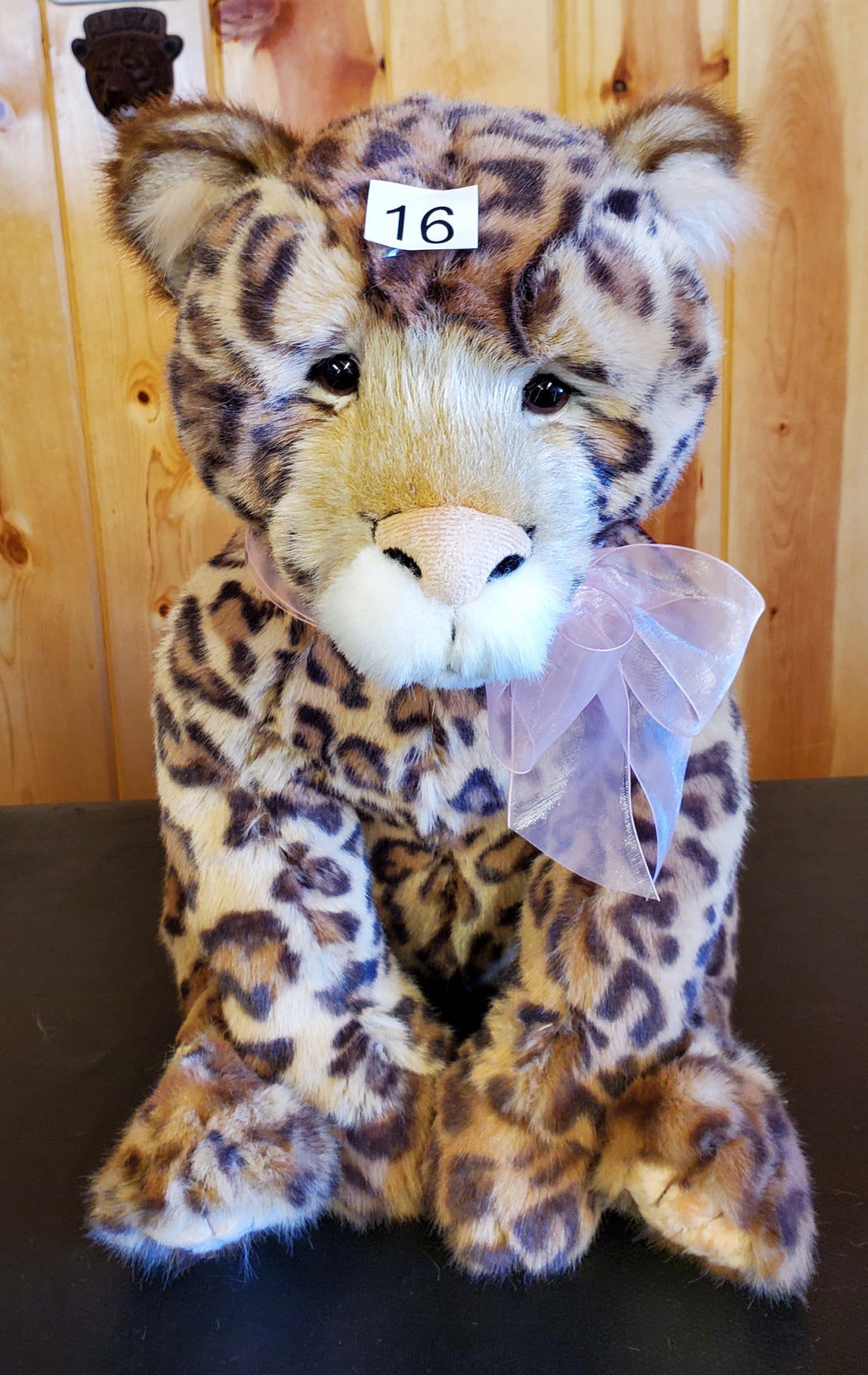 Saunter - 15" Zanzibar Leopard - Non-Jointed by Charlie Bears Bearhouse